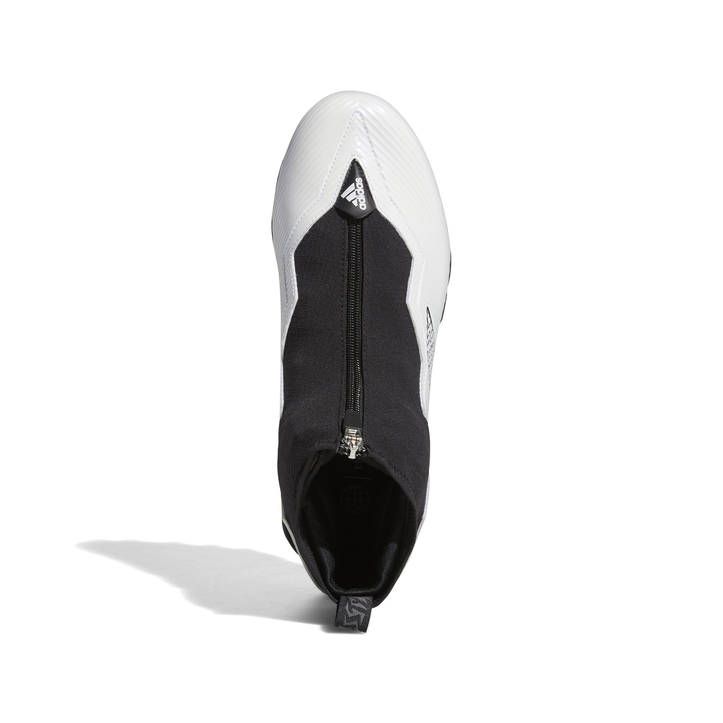adidas Nasty 2.0 "Ftwr White/Black/Grey" Men's Football Cleat - WHITE/BLACK/GREY Thumbnail View 5