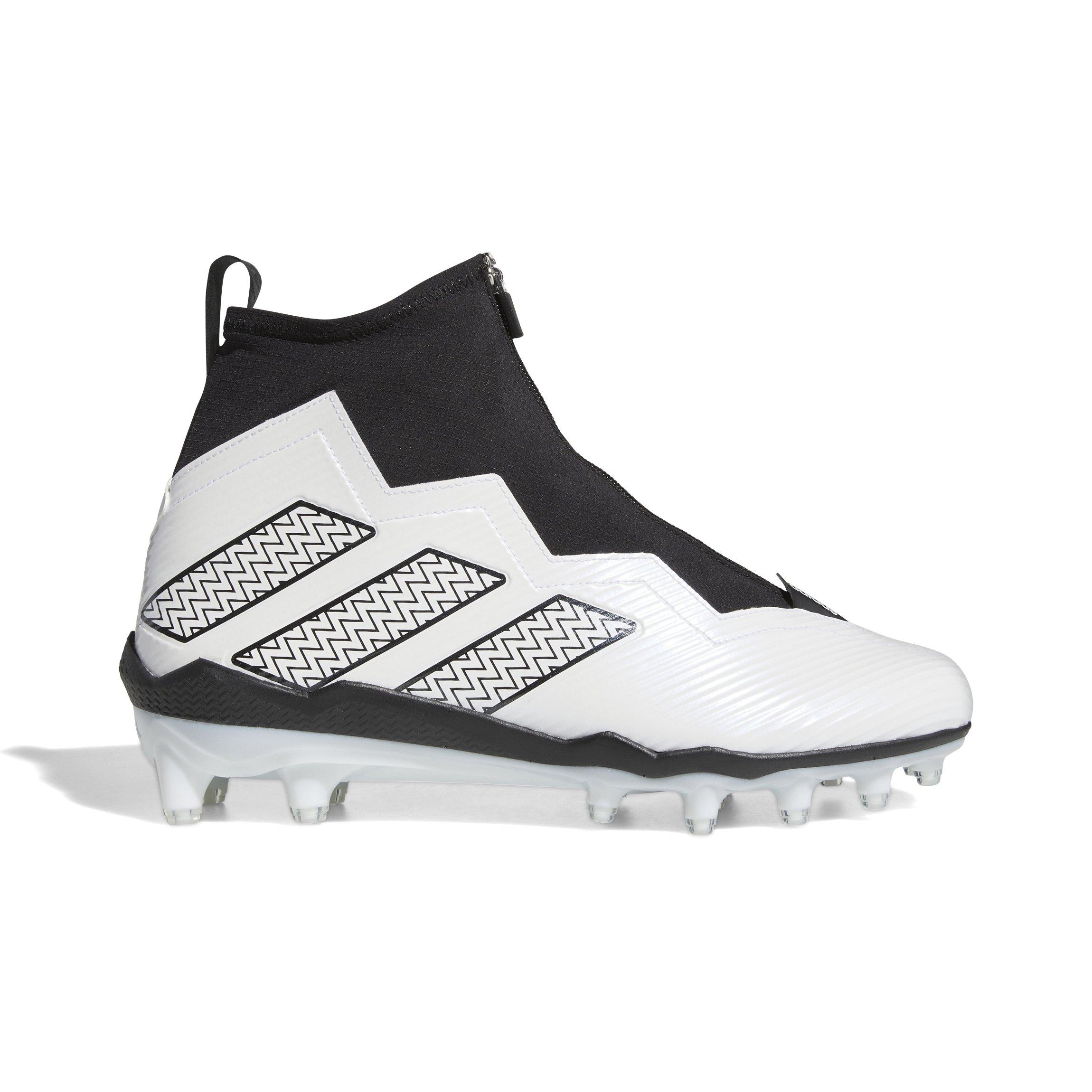 adidas Nasty 2.0 "Ftwr White/Black/Grey" Men's Football Cleat - WHITE/BLACK/GREY Thumbnail View 1