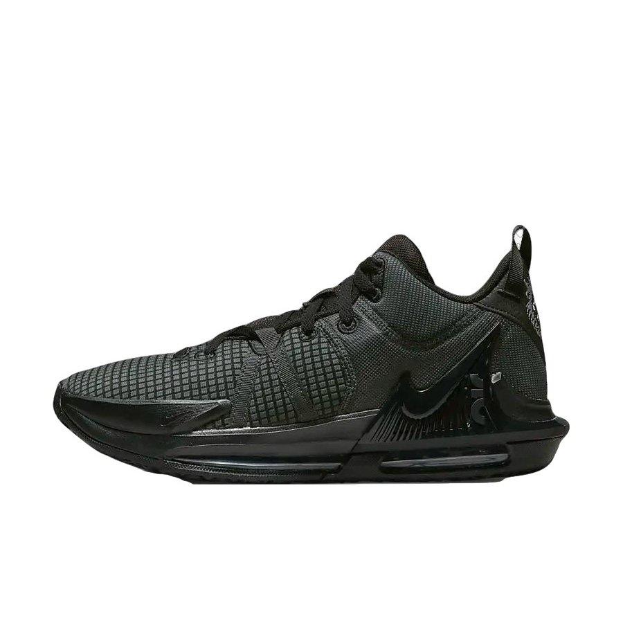 Nike LeBron Witness 7 "Black/Anthracite/Black" Men's Basketball Shoe - BLACK/ANTHRACITE/BLACK Thumbnail View 2
