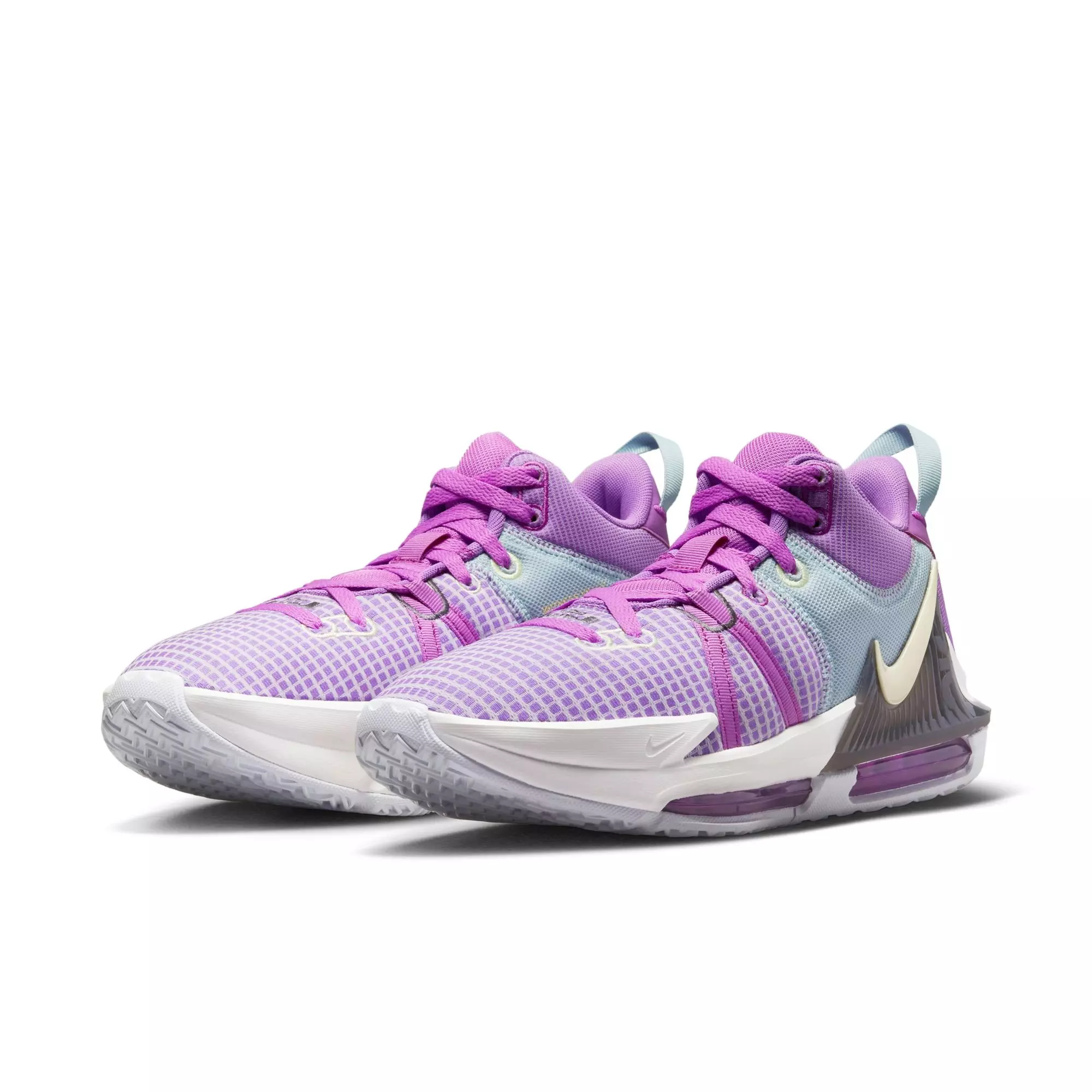 Nike LeBron Witness 7 "Fuchsia Dream/Sail/White/Citron Tint" Men's Basketball Shoe - FUCHSIA/SAIL/WHITE/CITRON