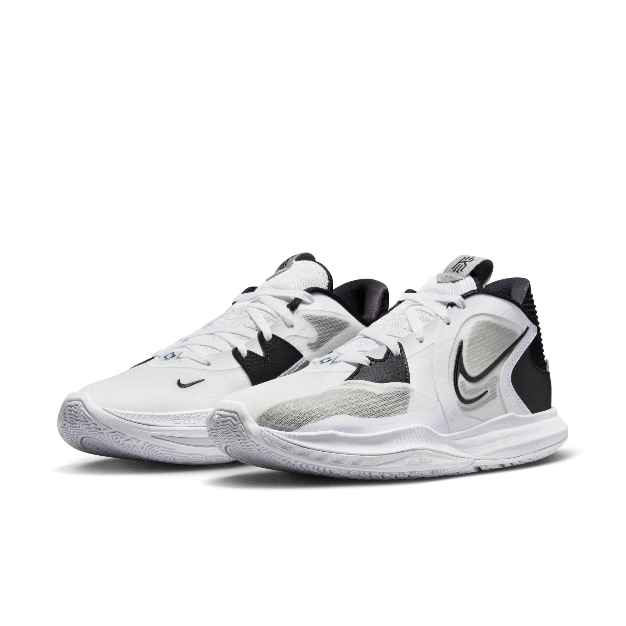  Nike DJ6014-102 Kylie Low 5 EP KYRIE LOW 5 EP  White/White/Wolf Gray/Black, white/white/wolf grey/black : Clothing, Shoes  & Jewelry