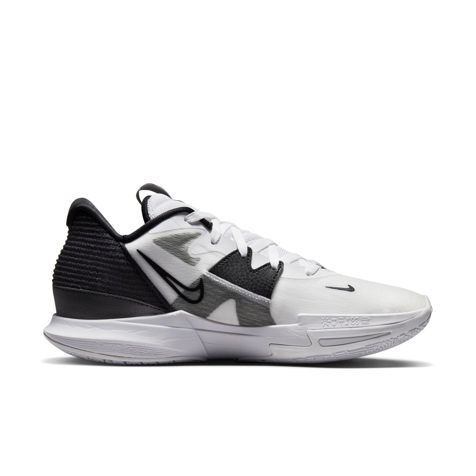 Nike Kyrie Low 4 - Mens Basketball Shoes - White/Black/White, Size 9.5