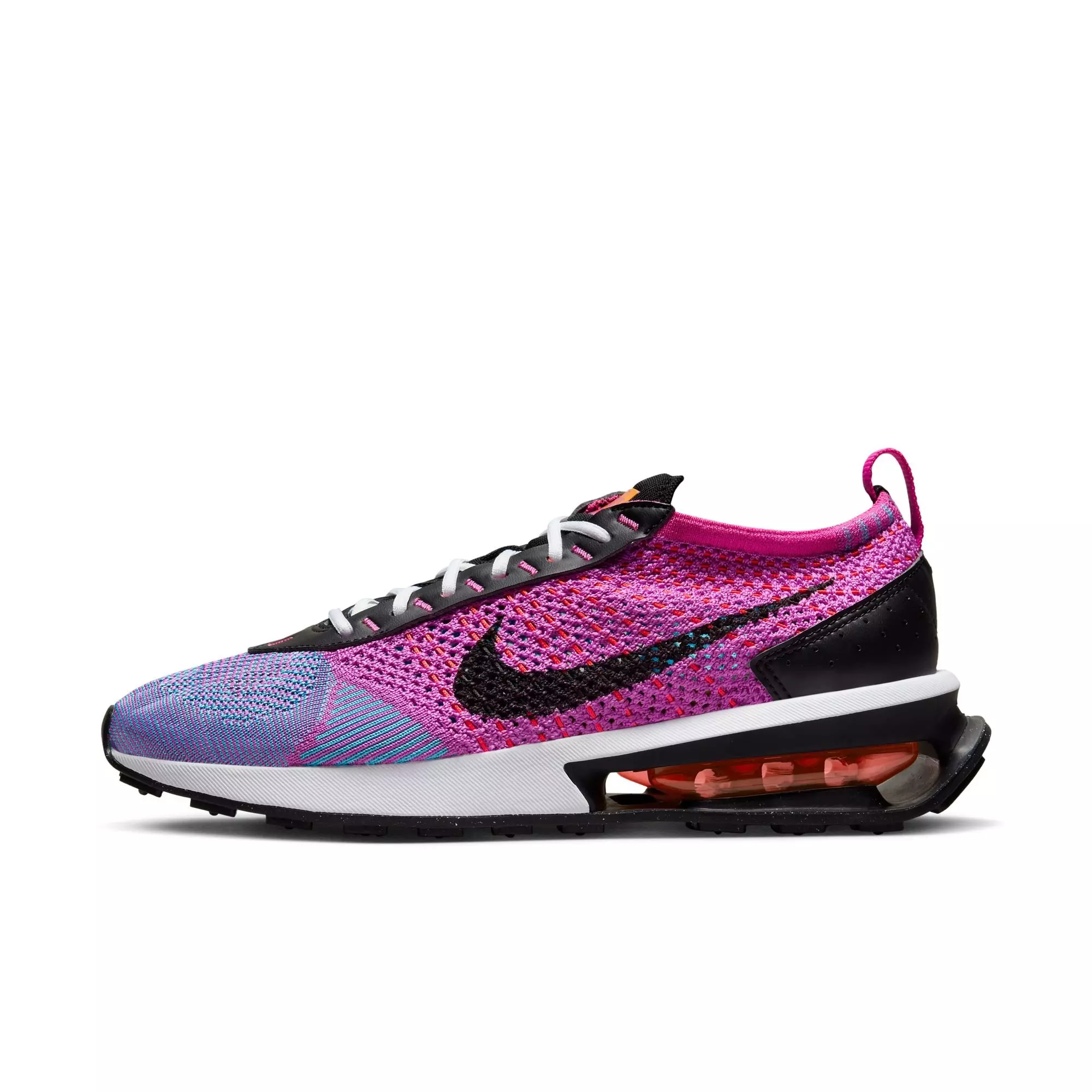 Nike Air Max Flyknit Racer Next Nature "Fuchsia Dream/Black-Baltic Blue" Women's Shoe - FUCHSIA DREAM/BLACK-BALTIC BLUE