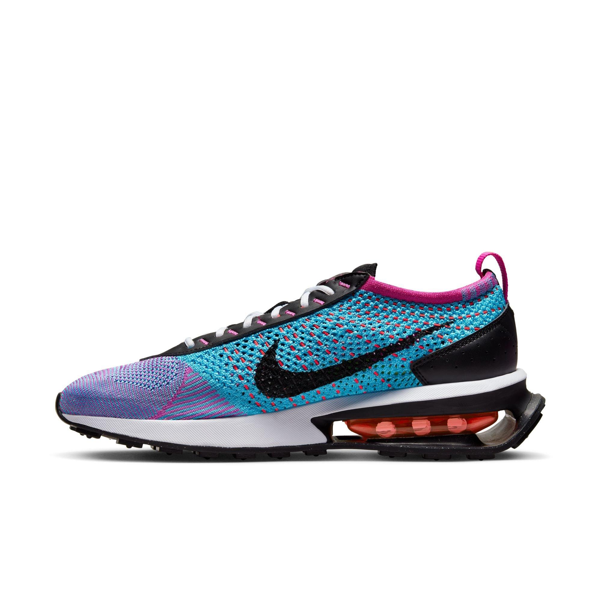 Nike Air Max Flyknit Racer Next Nature "Fuchsia Dream/Black-Baltic Blue" Women's Shoe - FUCHSIA DREAM/BLACK-BALTIC BLUE Thumbnail View 3