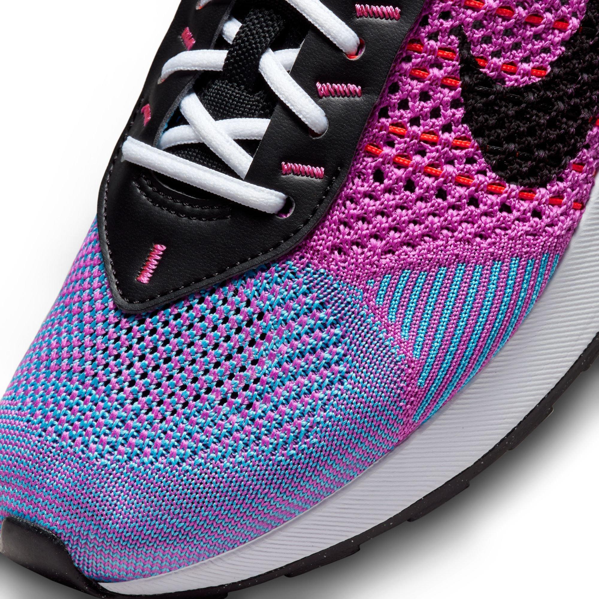 Nike Air Max Flyknit Racer Next Nature "Fuchsia Dream/Black-Baltic Blue" Women's Shoe - FUCHSIA DREAM/BLACK-BALTIC BLUE Thumbnail View 5