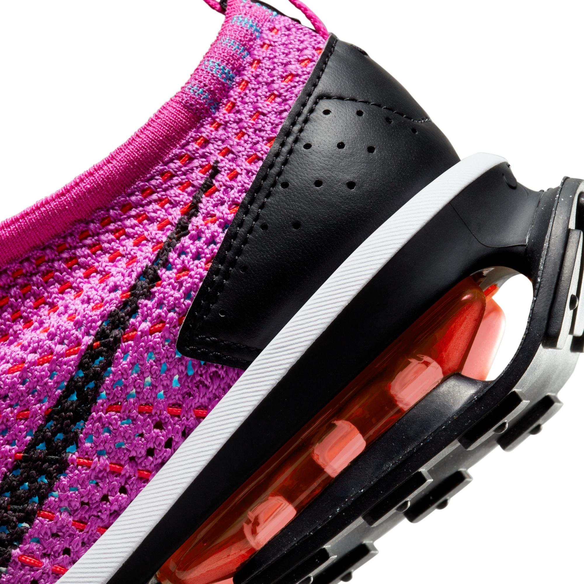 Nike Air Max Flyknit Racer Next Nature "Fuchsia Dream/Black-Baltic Blue" Women's Shoe - FUCHSIA DREAM/BLACK-BALTIC BLUE Thumbnail View 6