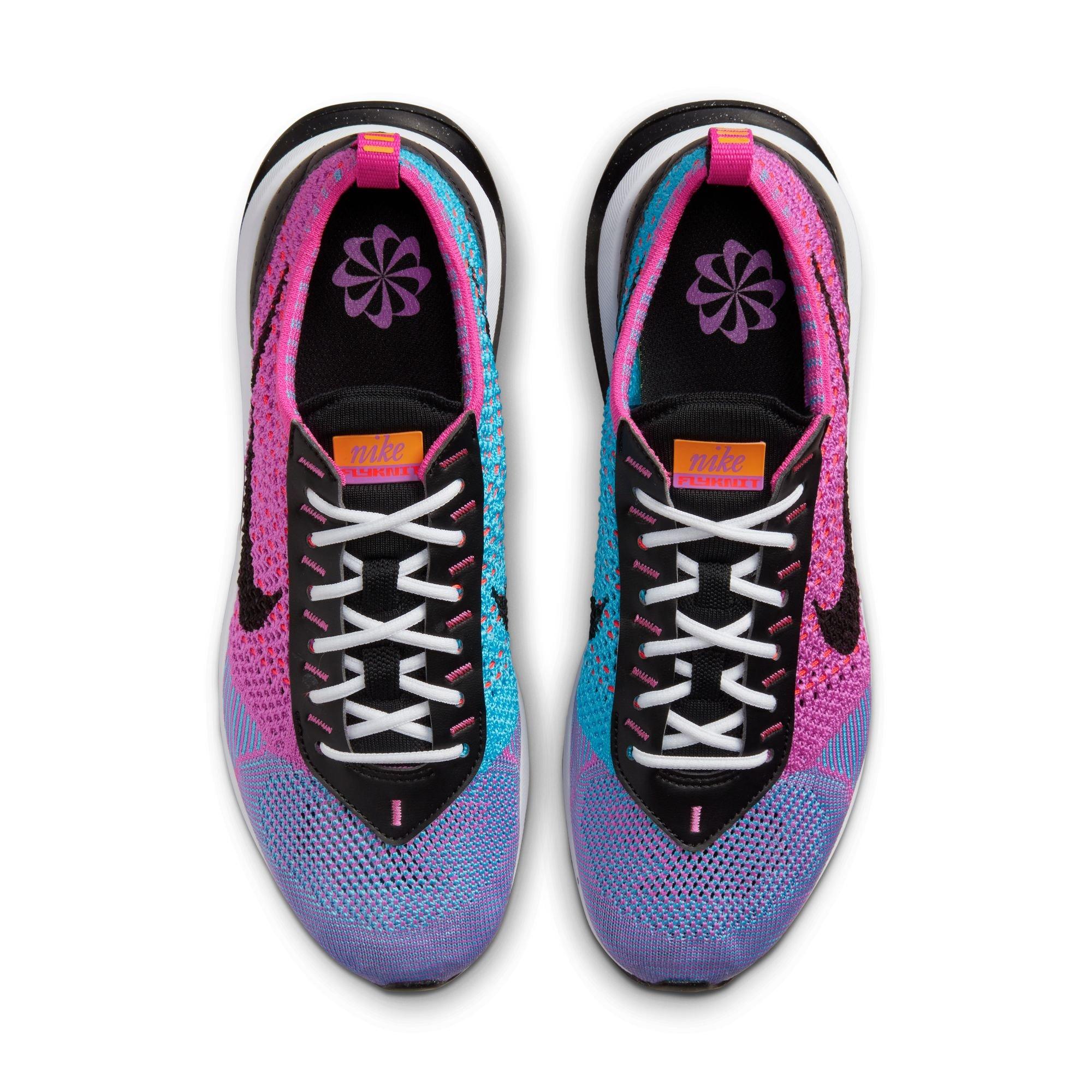 Nike Air Max Flyknit Racer Next Nature "Fuchsia Dream/Black-Baltic Blue" Women's Shoe - FUCHSIA DREAM/BLACK-BALTIC BLUE Thumbnail View 8