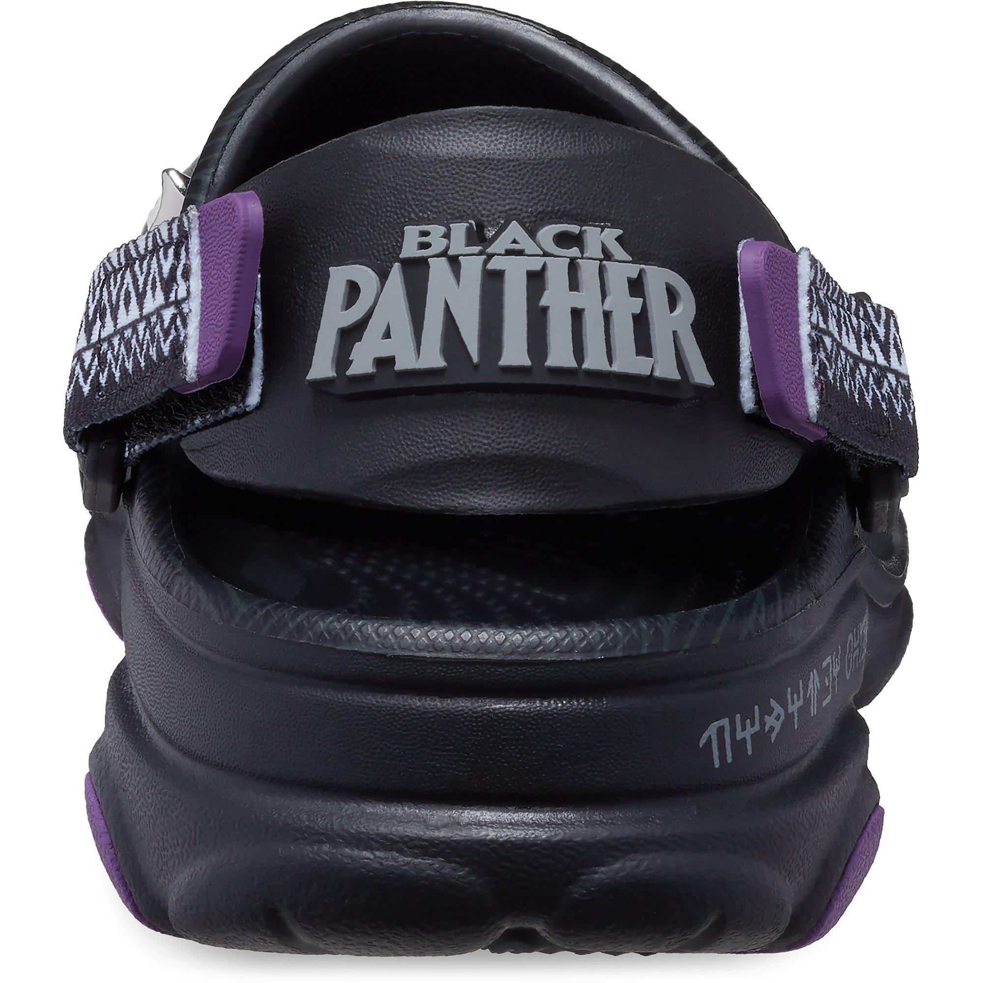 Crocs Classic All-Terrain Black Panther Preschool Kids' Clog - BLACK Thumbnail View 5