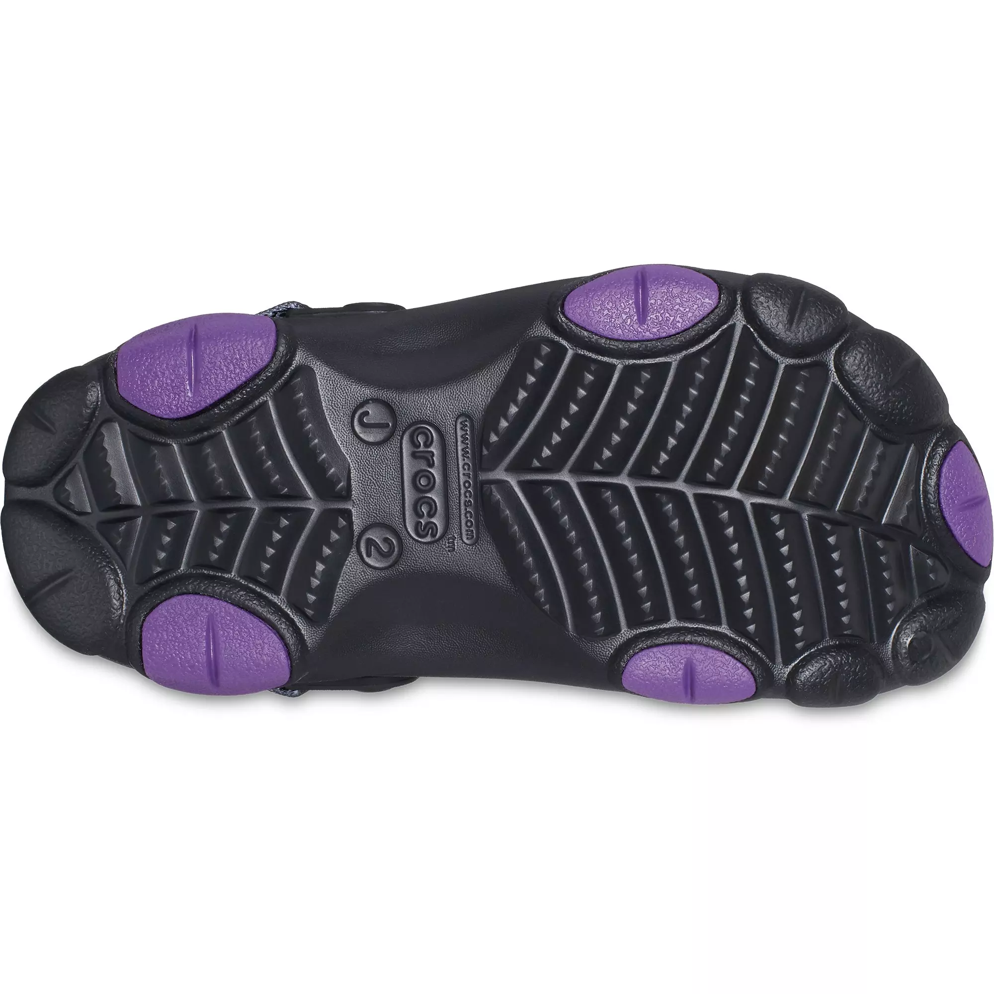 Crocs Classic All-Terrain Black Panther Preschool Kids' Clog - BLACK