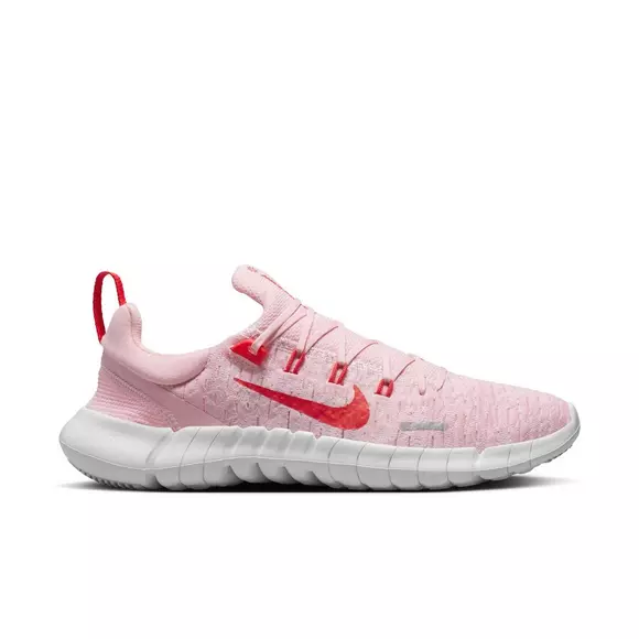 Tanga estrecha Hábil Plisado Nike Free Run 5.0 Next Nature "Med Soft Pink/Lt Crimson/Pink Foam" Women's  Running Shoe