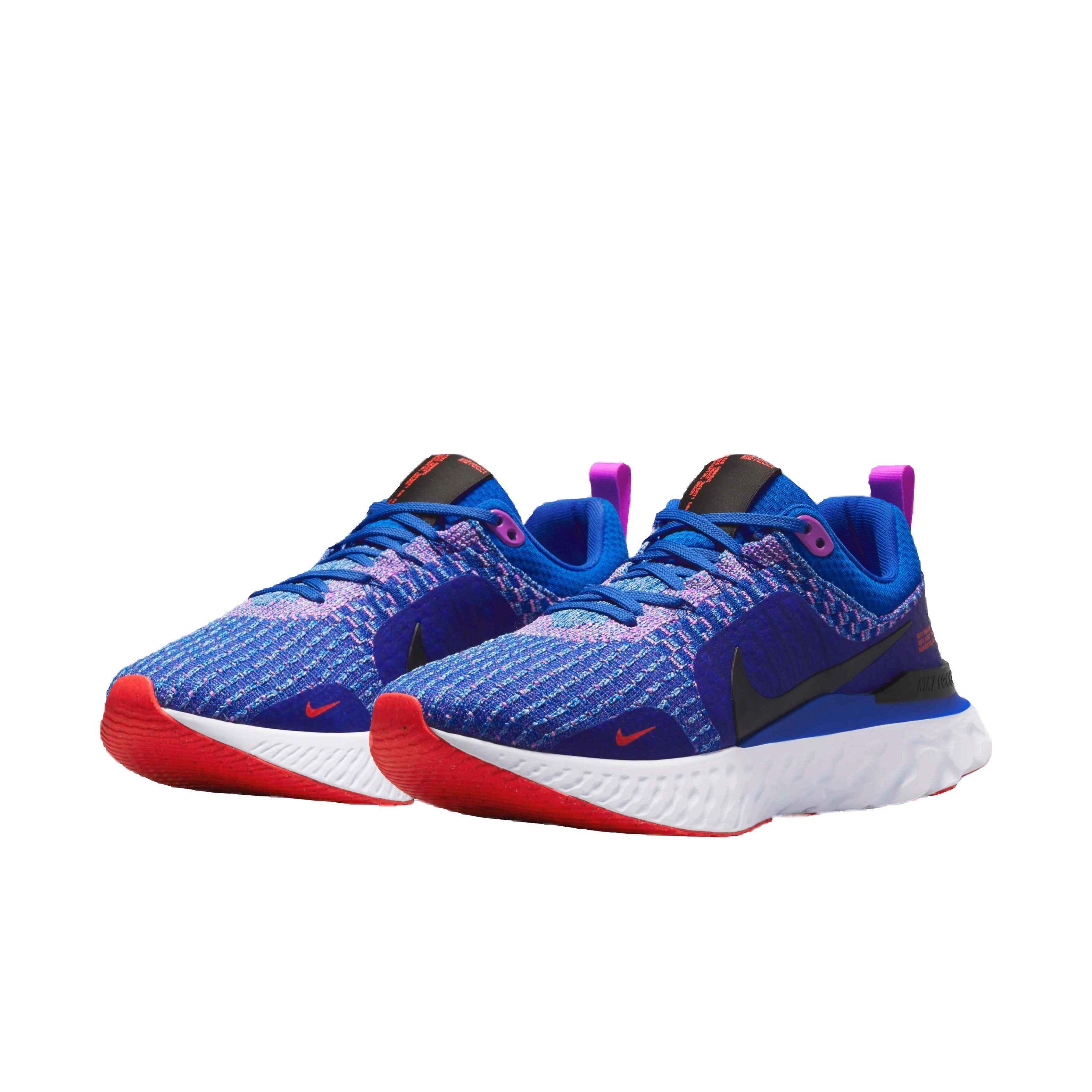 Women's metcon flyknit 3 outlet training shoes - black/fuchsia