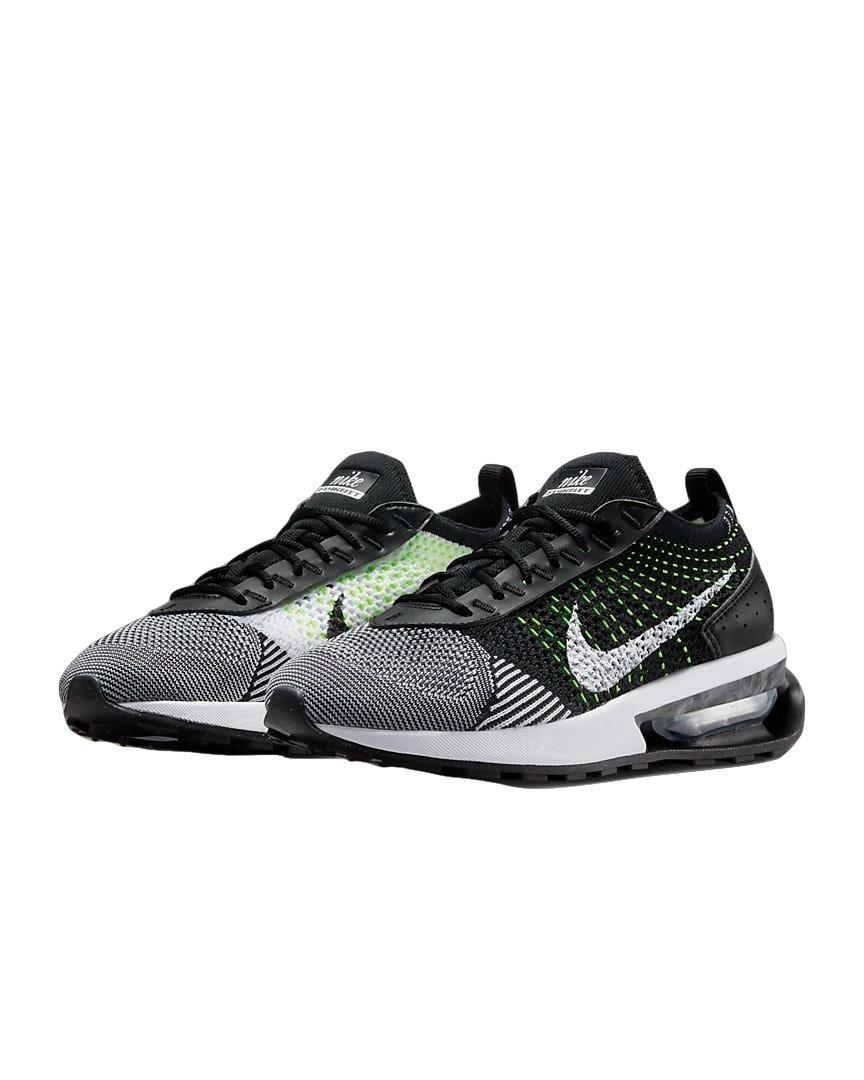Nike Air Max Flyknit Racer "Black/Volt/White" Women's Shoe - BLACK/VOLT/WHITE Thumbnail View 3