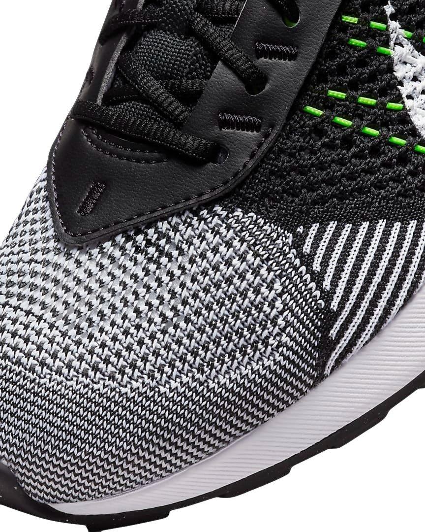 Nike Air Max Flyknit Racer "Black/Volt/White" Women's Shoe - BLACK/VOLT/WHITE Thumbnail View 7