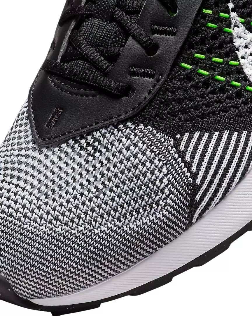 Nike Air Max Flyknit Racer "Black/Volt/White" Women's Shoe - BLACK/VOLT/WHITE