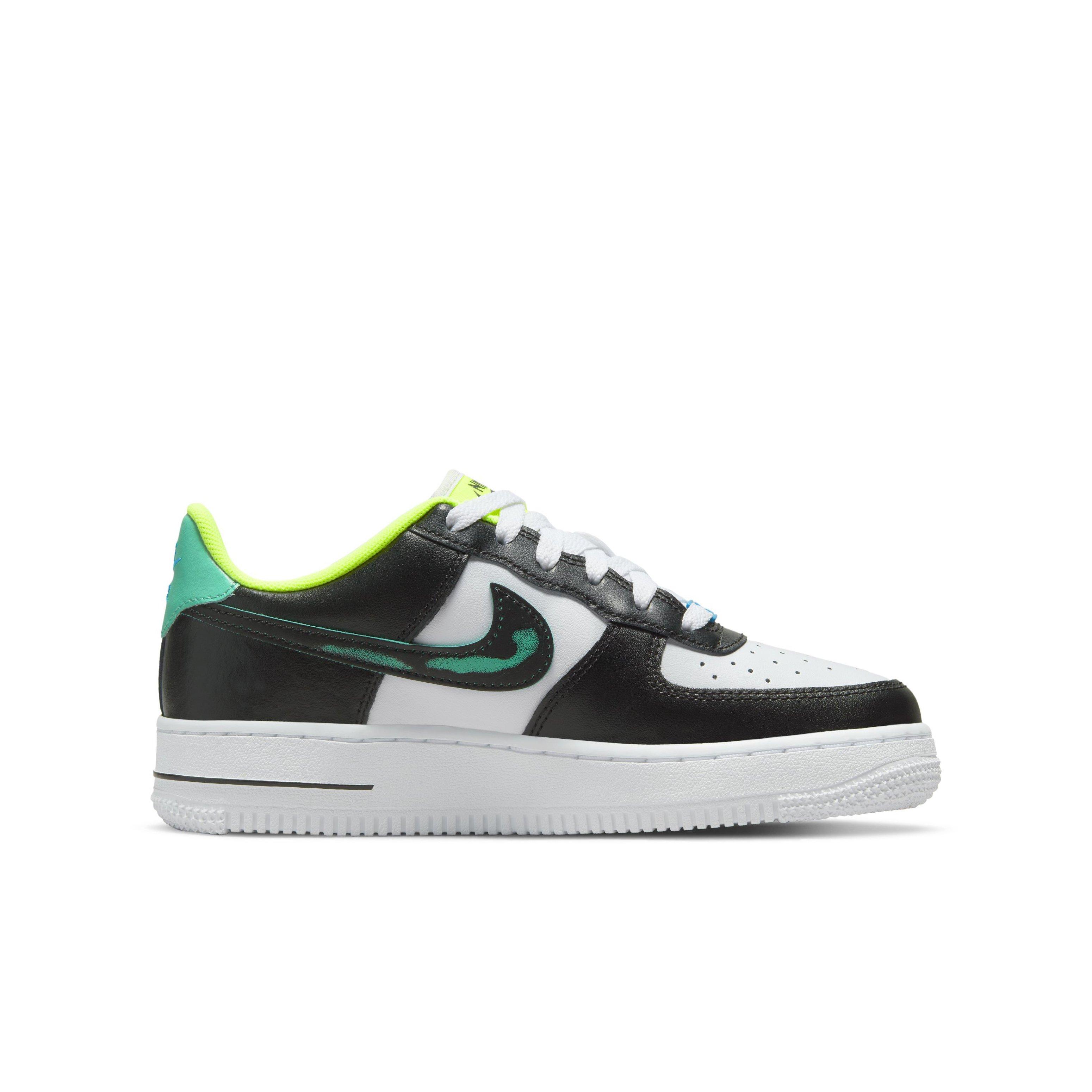 Nike Air Force 1 LV8 2 Black/White Toddler Kids' Shoe - Hibbett