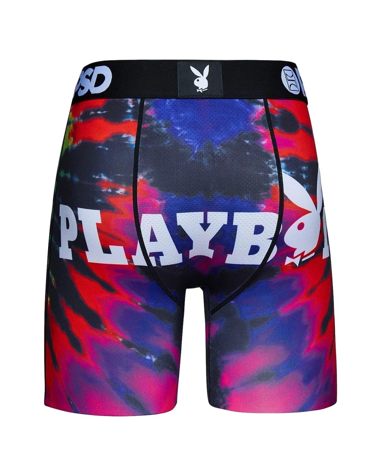 PSD Men's Playboy Psych Dye Underwear-Multi-Color - Hibbett