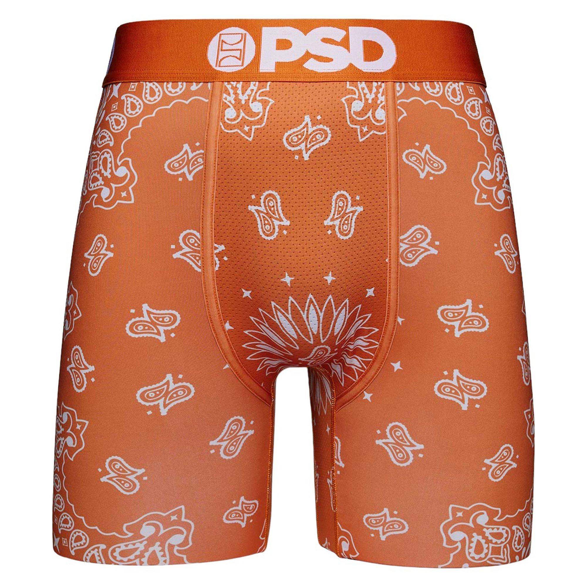 PSD Men's Burnt Orange Bandana Underwear - Hibbett