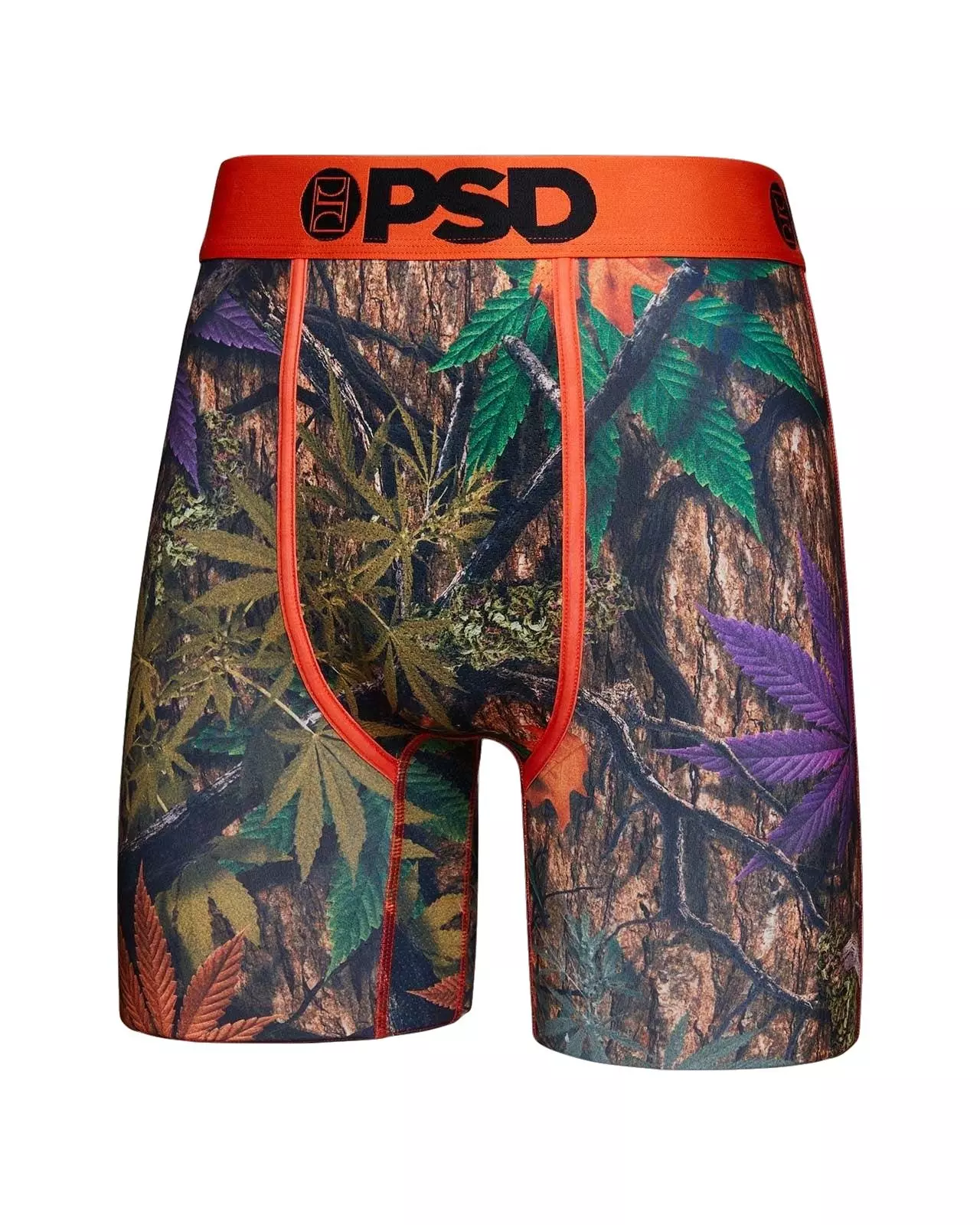 PSD Men's Bud Tree Underwear-Orange - Hibbett