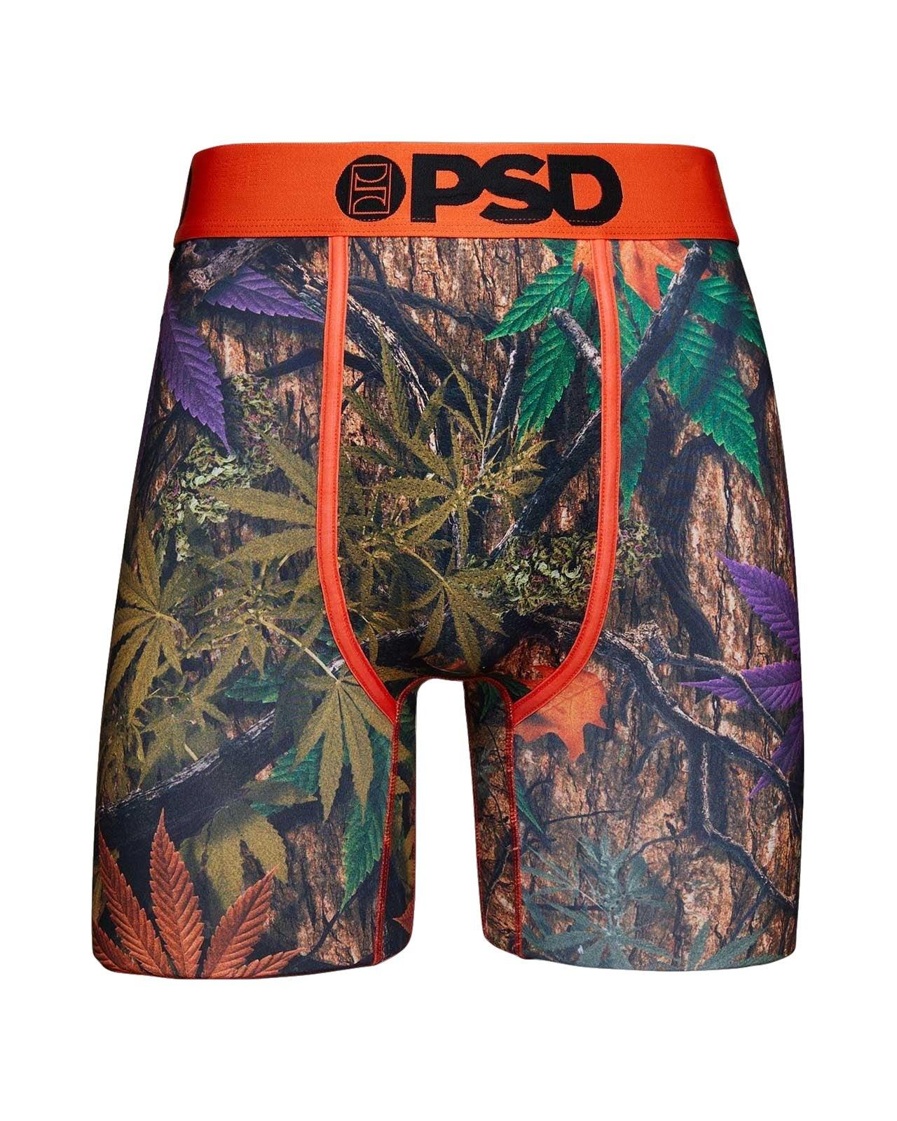 PSD Men's Bud Tree Underwear-Orange - Hibbett