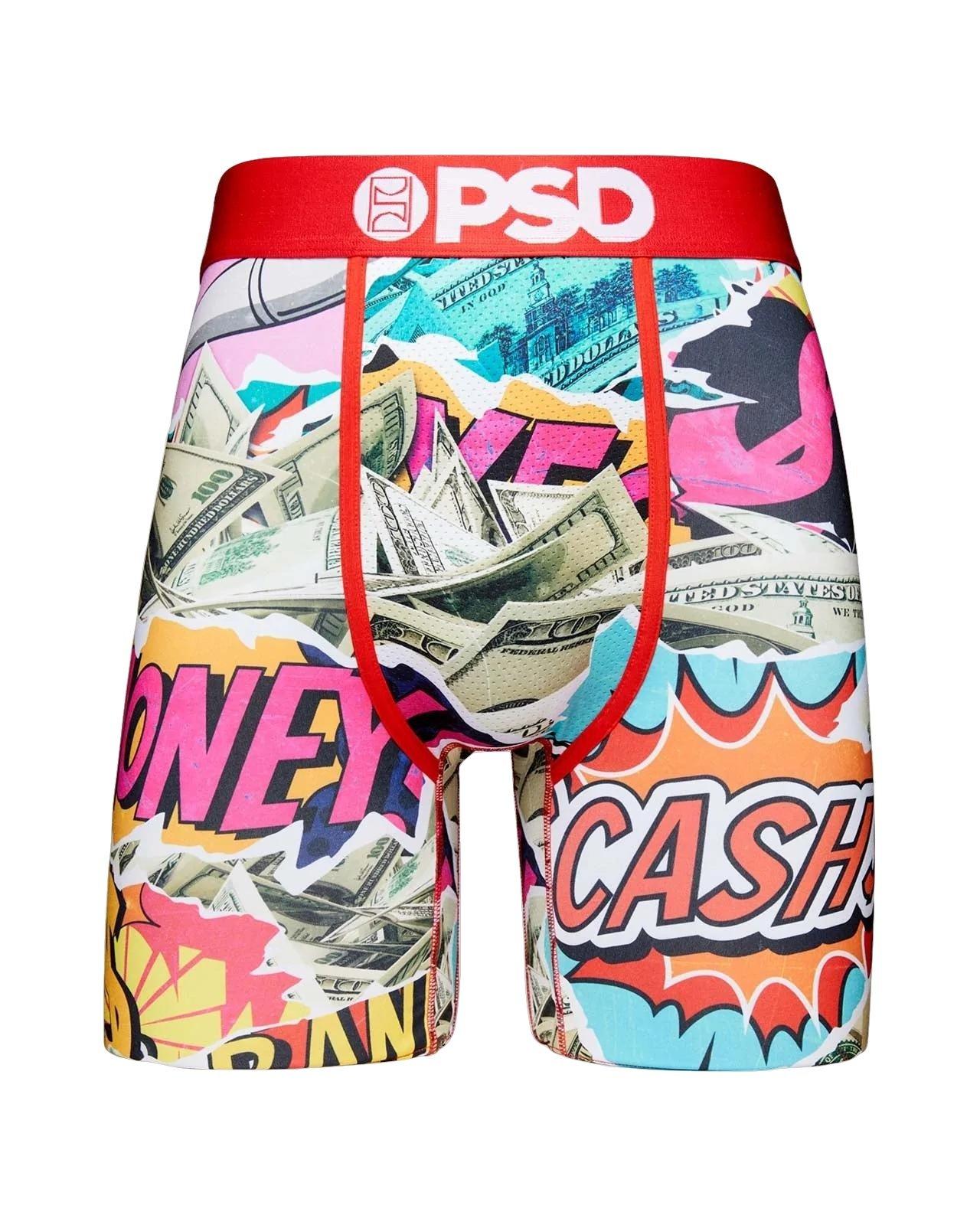 PSD Men's Comic Bank Underwear - Hibbett