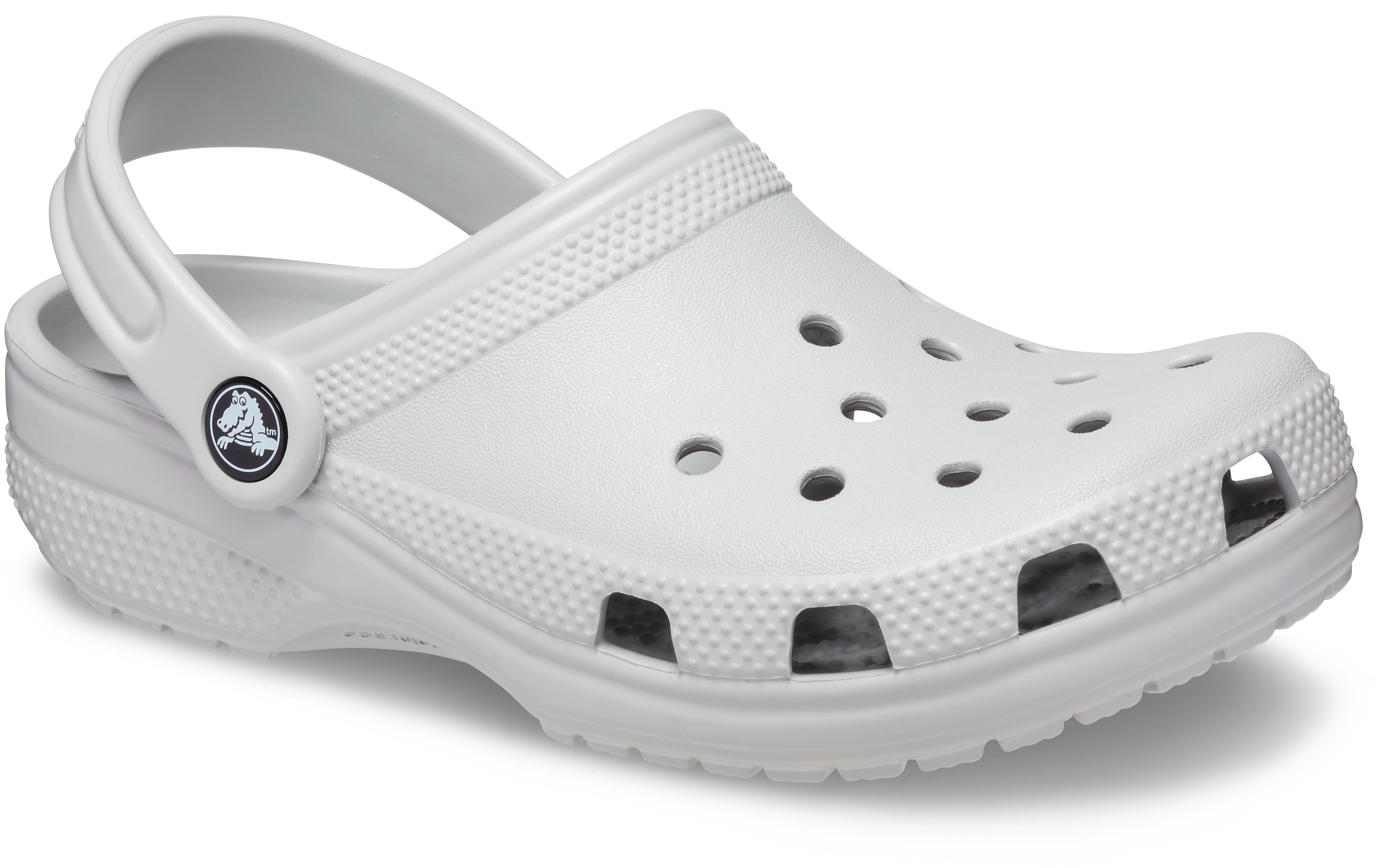 Crocs Classic "Lt Grey" Preschool Boys' Clog