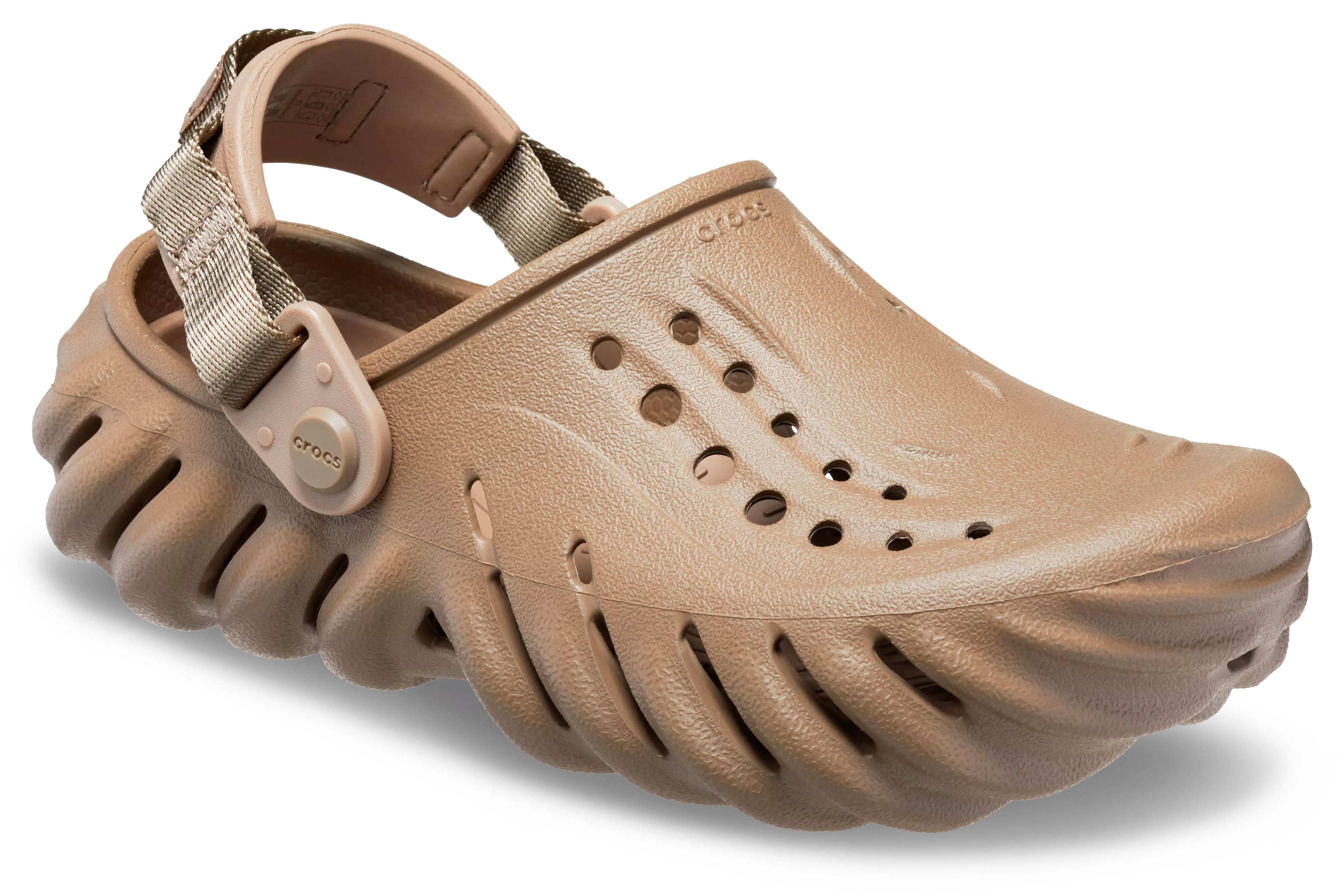 Crocs Echo "Khaki" Preschool Kids' Clog - KHAKI