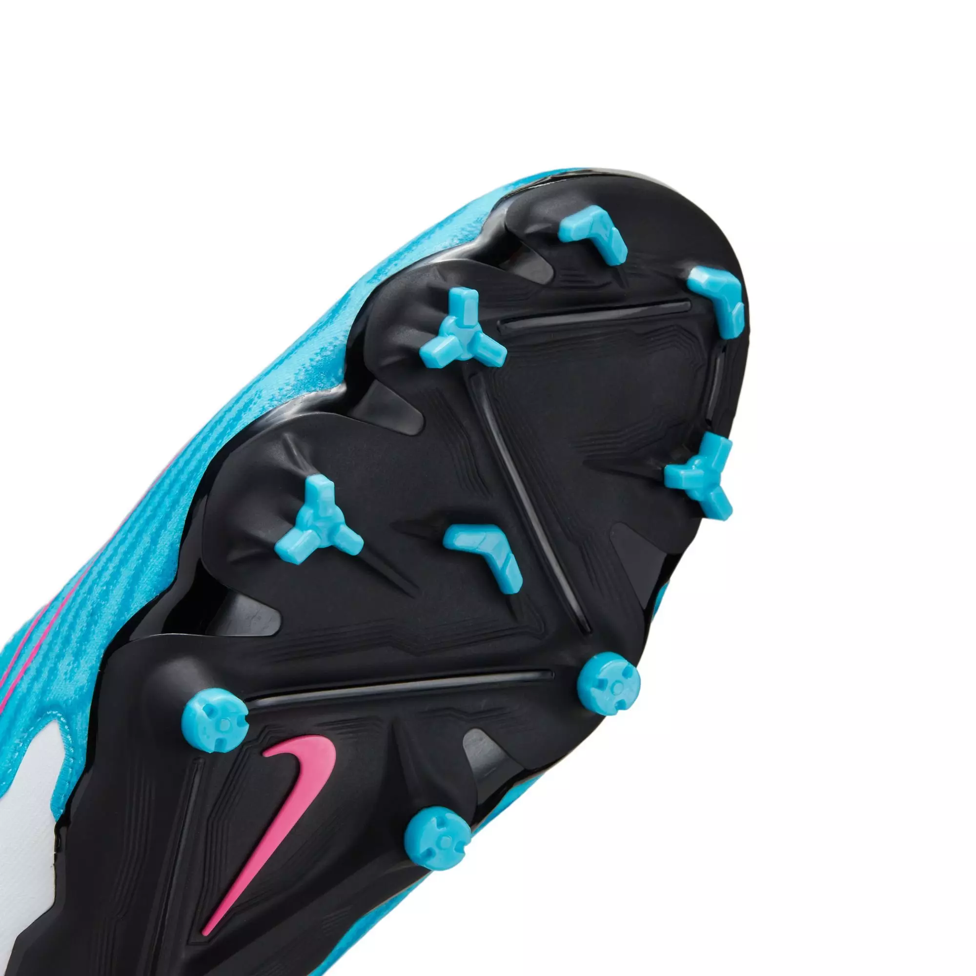 Nike Phantom GX Pro Dynamic Fit FG Firm Ground "Baltic Blue/Pink Blast-White-Laser Blue" Men's Soccer Cleat - BLUE/PINK