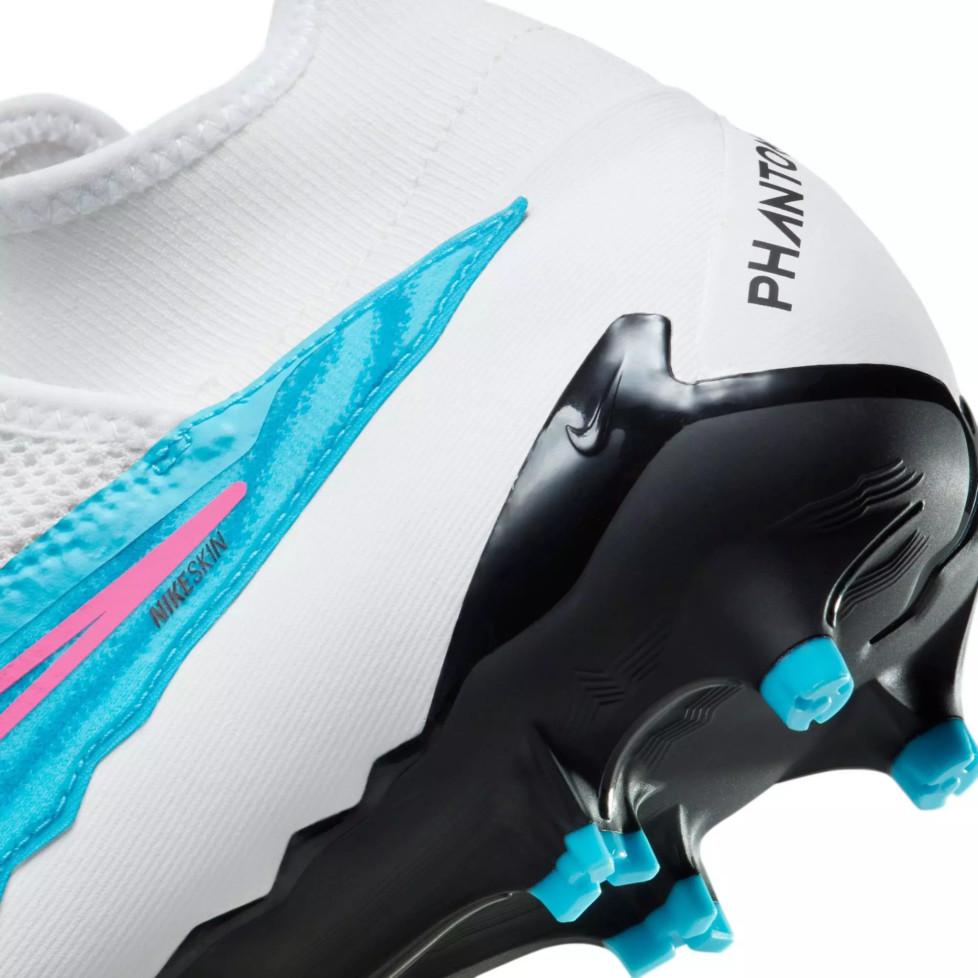 Nike Phantom GX Pro Dynamic Fit FG Firm Ground "Baltic Blue/Pink Blast-White-Laser Blue" Men's Soccer Cleat - BLUE/PINK