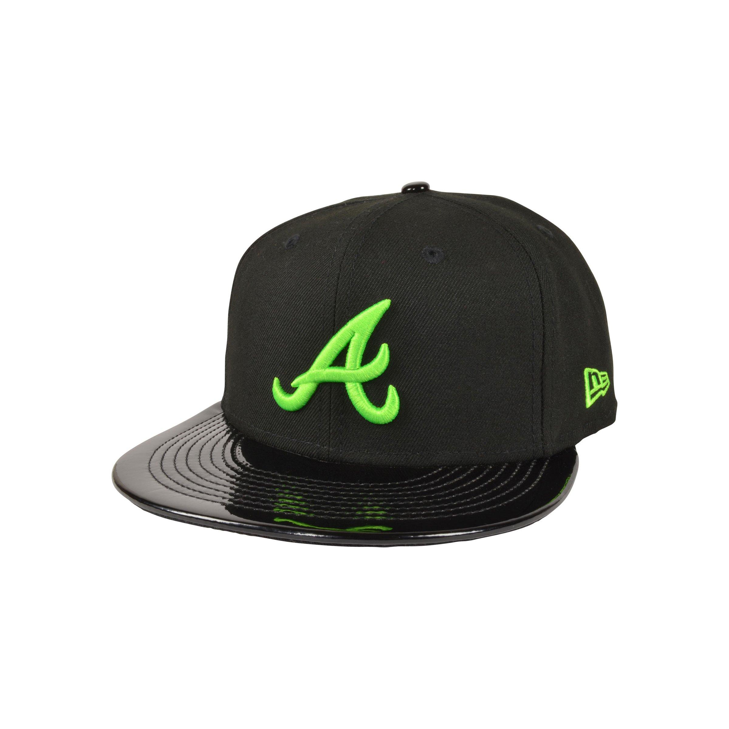 New Era Atlanta Braves 59FIFTY AVP Alien Fitted Hat - Hibbett