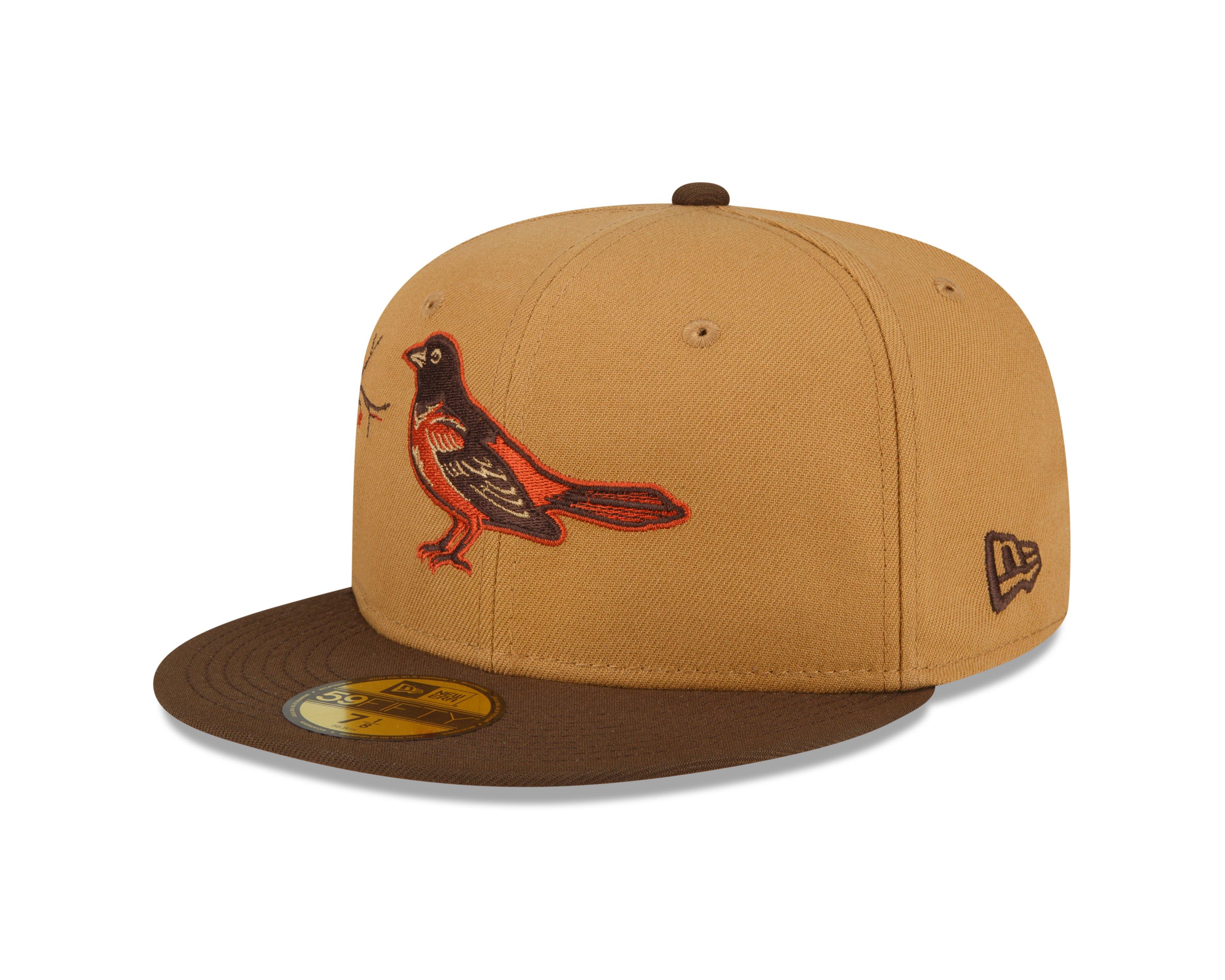 Baltimore Orioles Cooperstown Collection Baseball New Era Fitted Hat Size 7  5/8