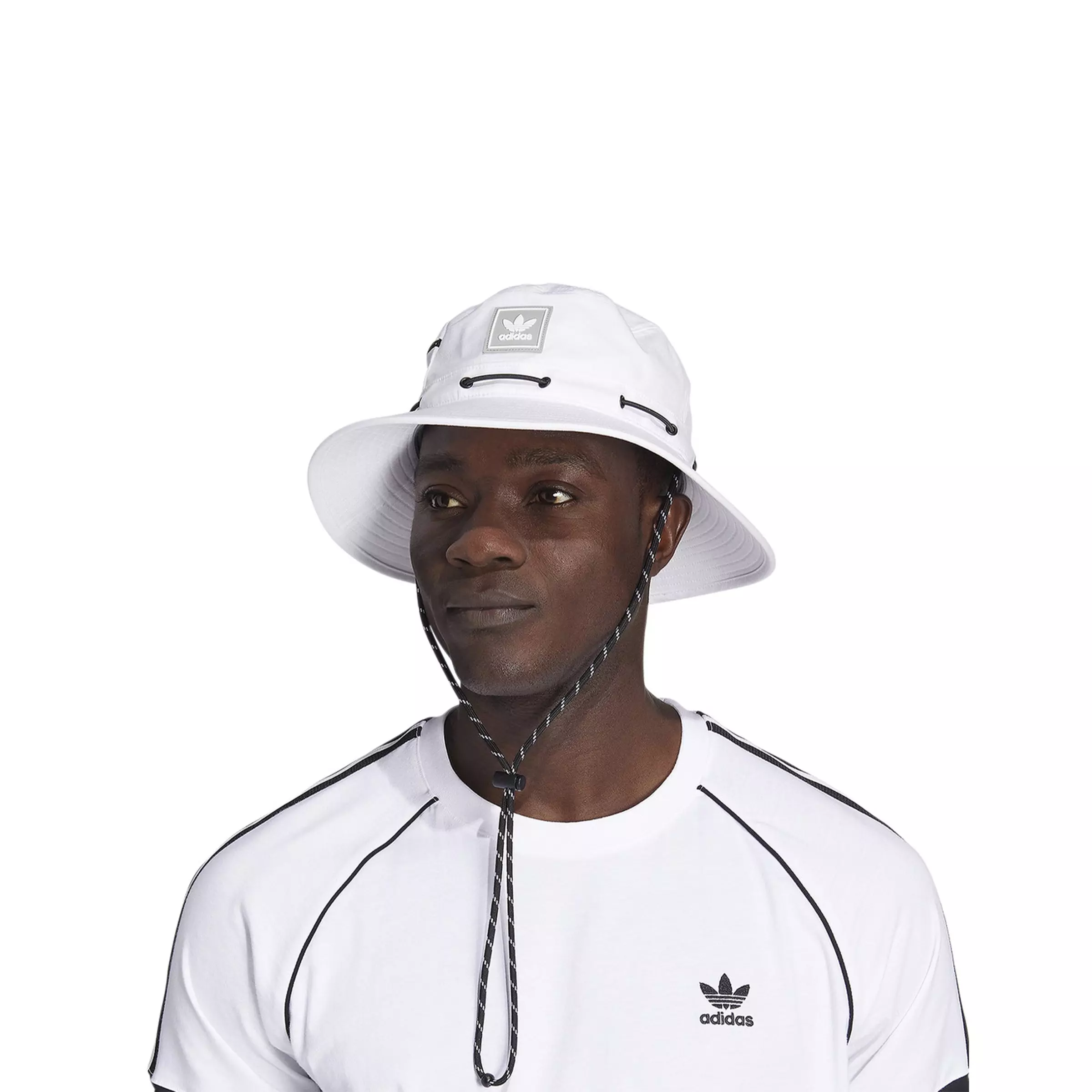 adidas Originals Unisex Utility 2.0 Boonie Bucket Hat - White - WHITE