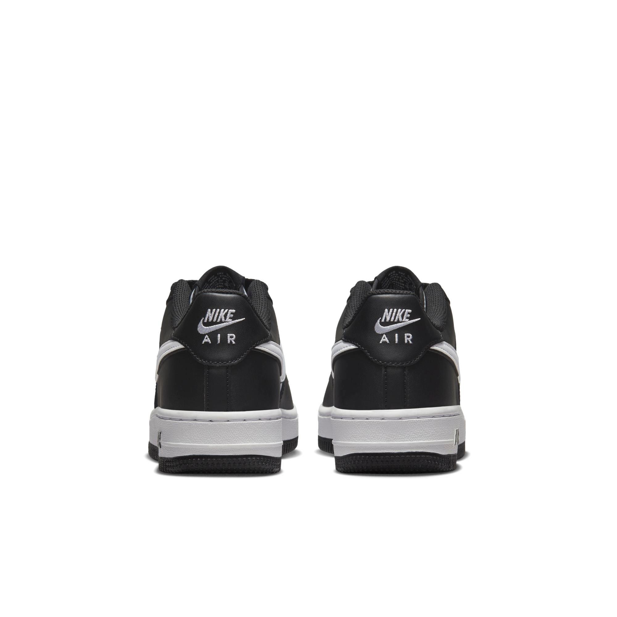 Nike Air Force 1 LV8 2 "Black/White" Grade School Kids' Shoe - BLACK/WHITE Thumbnail View 8