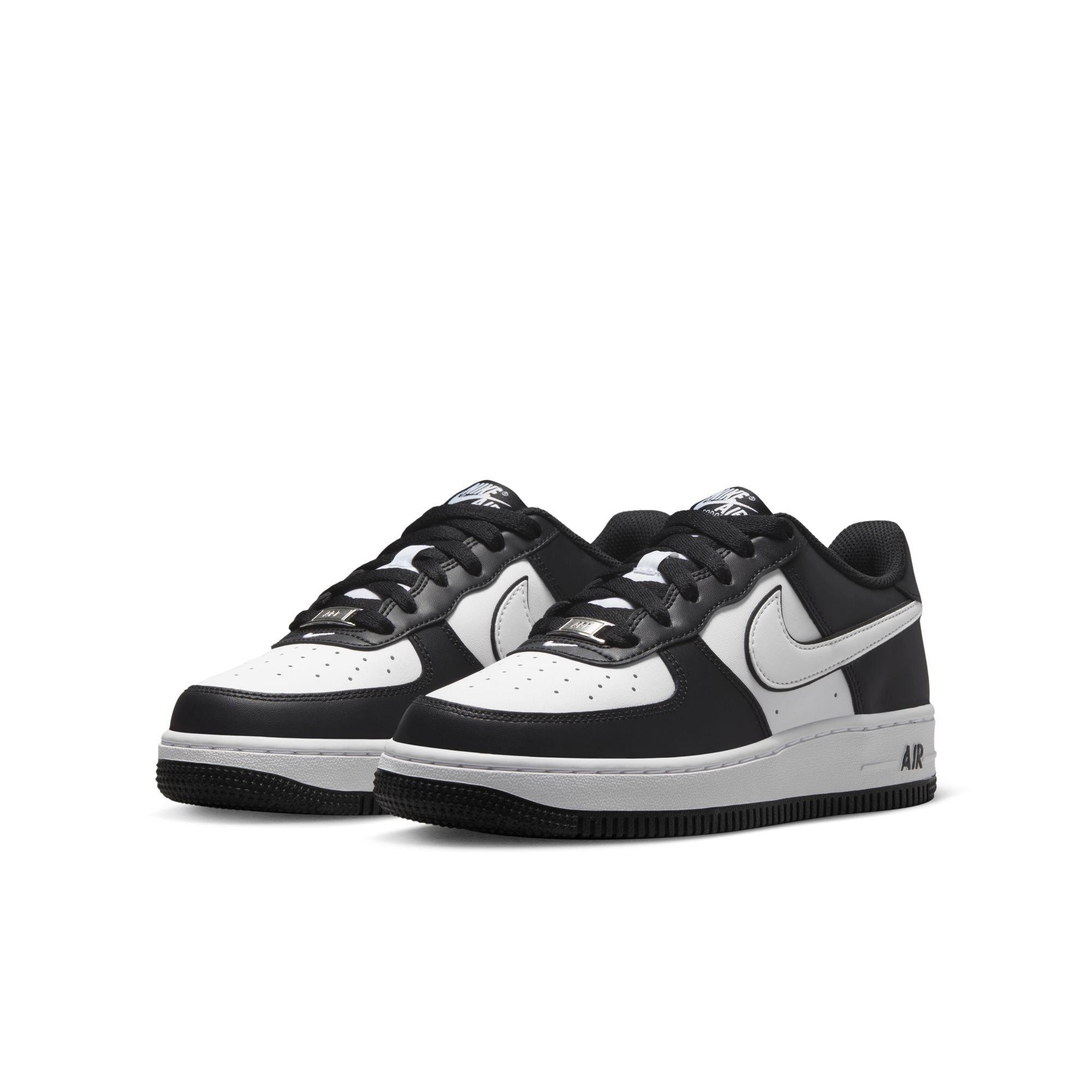 Nike Air Force 1 LV8 2 Black/White Grade School Kids' Shoe - Hibbett