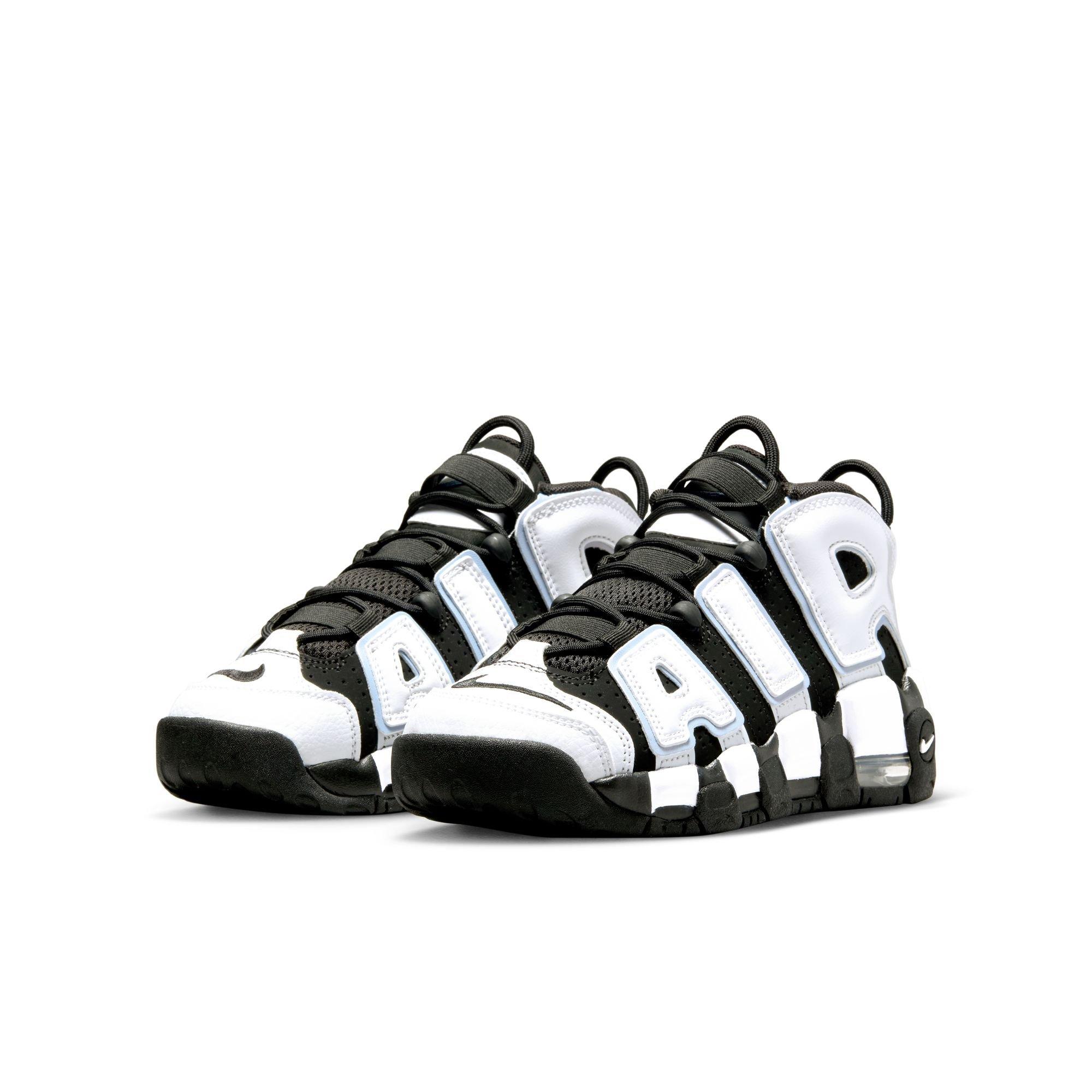 Nike Air More Uptempo PS Little Kids (DQ6201-001) Black/Cobalt Bliss / 3