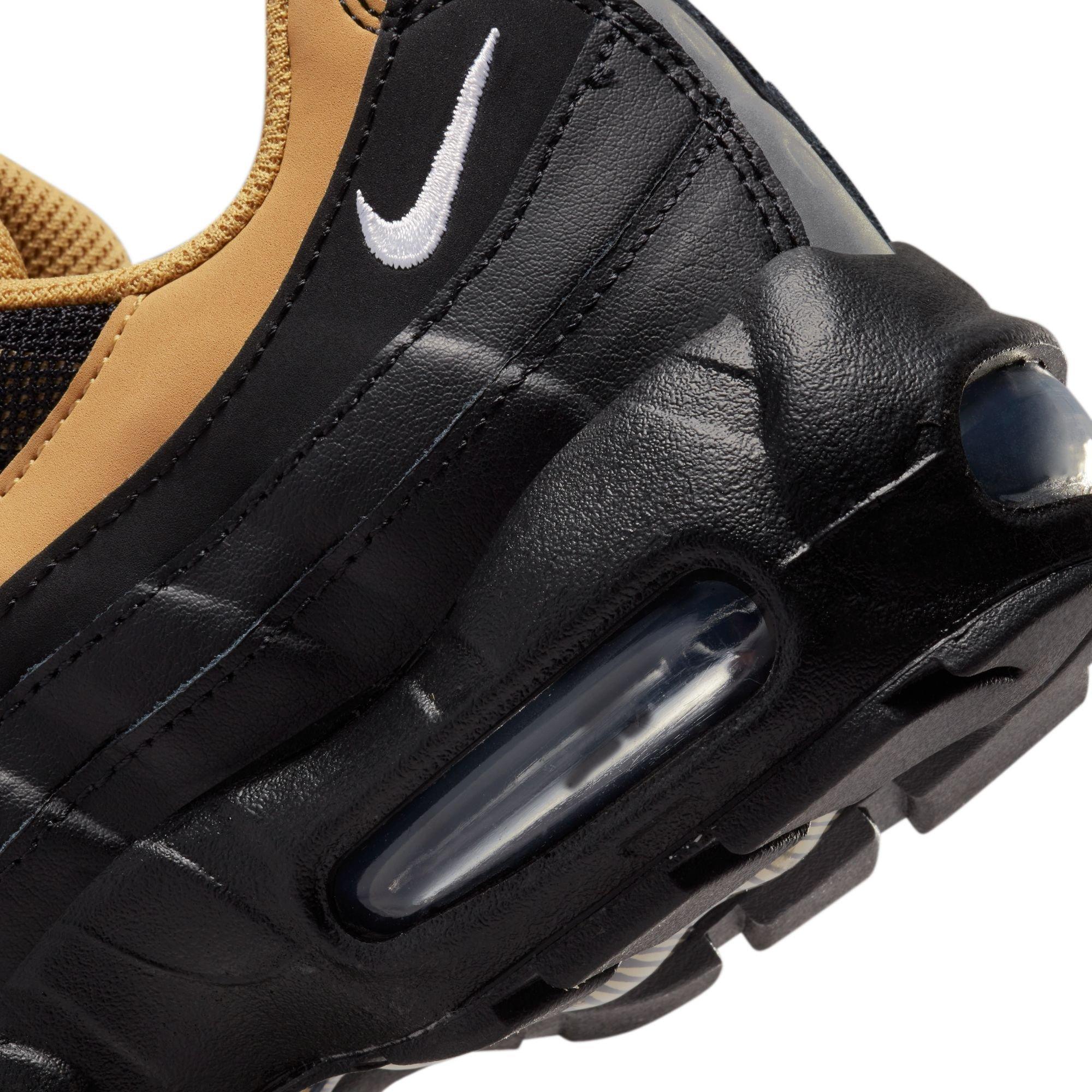 Nike Air Max 95 Recraft Grade School Boys' Black/Summit White/Elemental Gold/Sesame Shoe