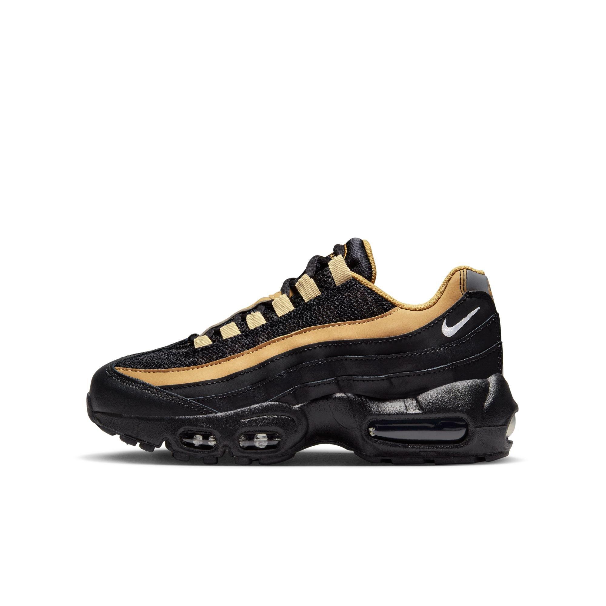 Nike Air Max 95 Recraft Grade School Boys' Black/Summit White/Elemental Gold/Sesame Shoe