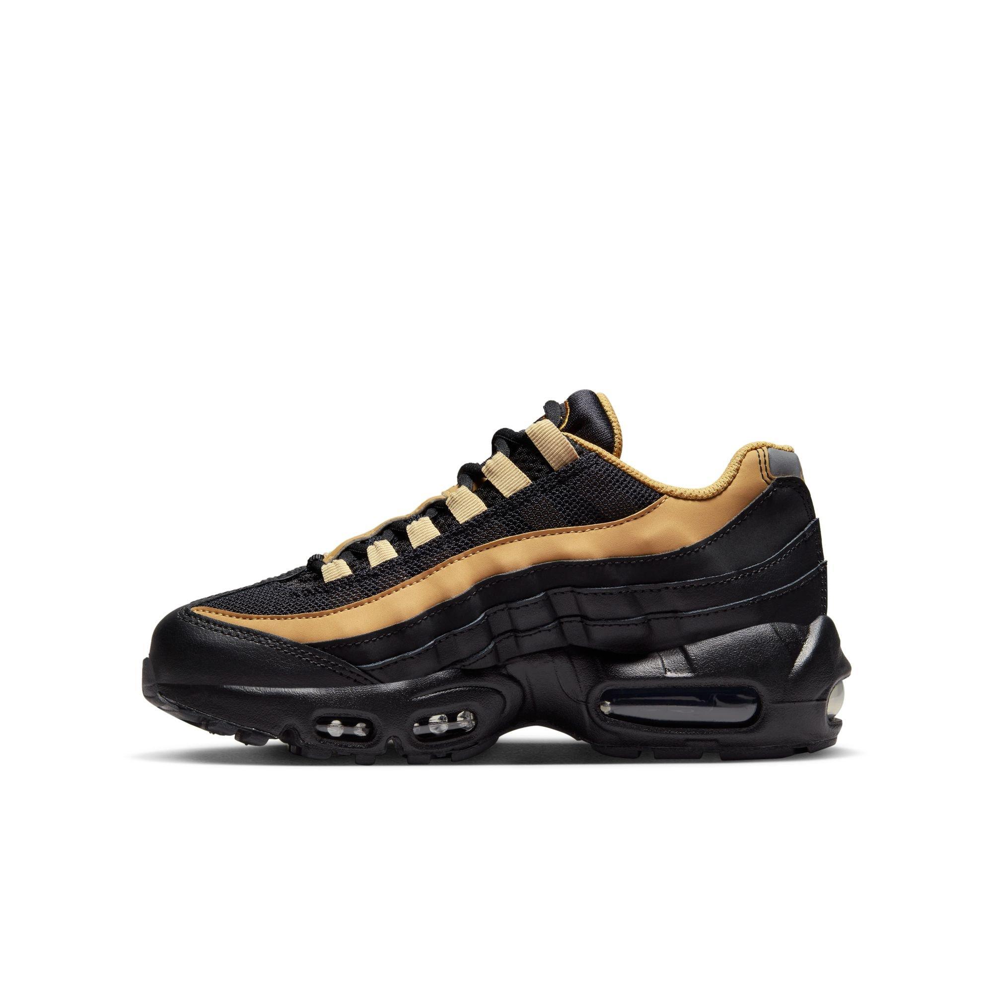 Nike Air Max 95 Recraft Grade School Boys' Black/Summit White/Elemental Gold/Sesame Shoe