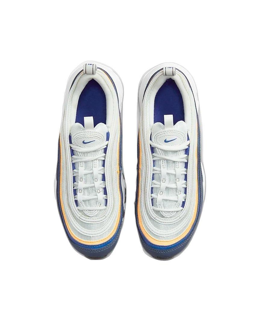 Air max 97 midnight navy/laser orange grade school boys' shoe sale