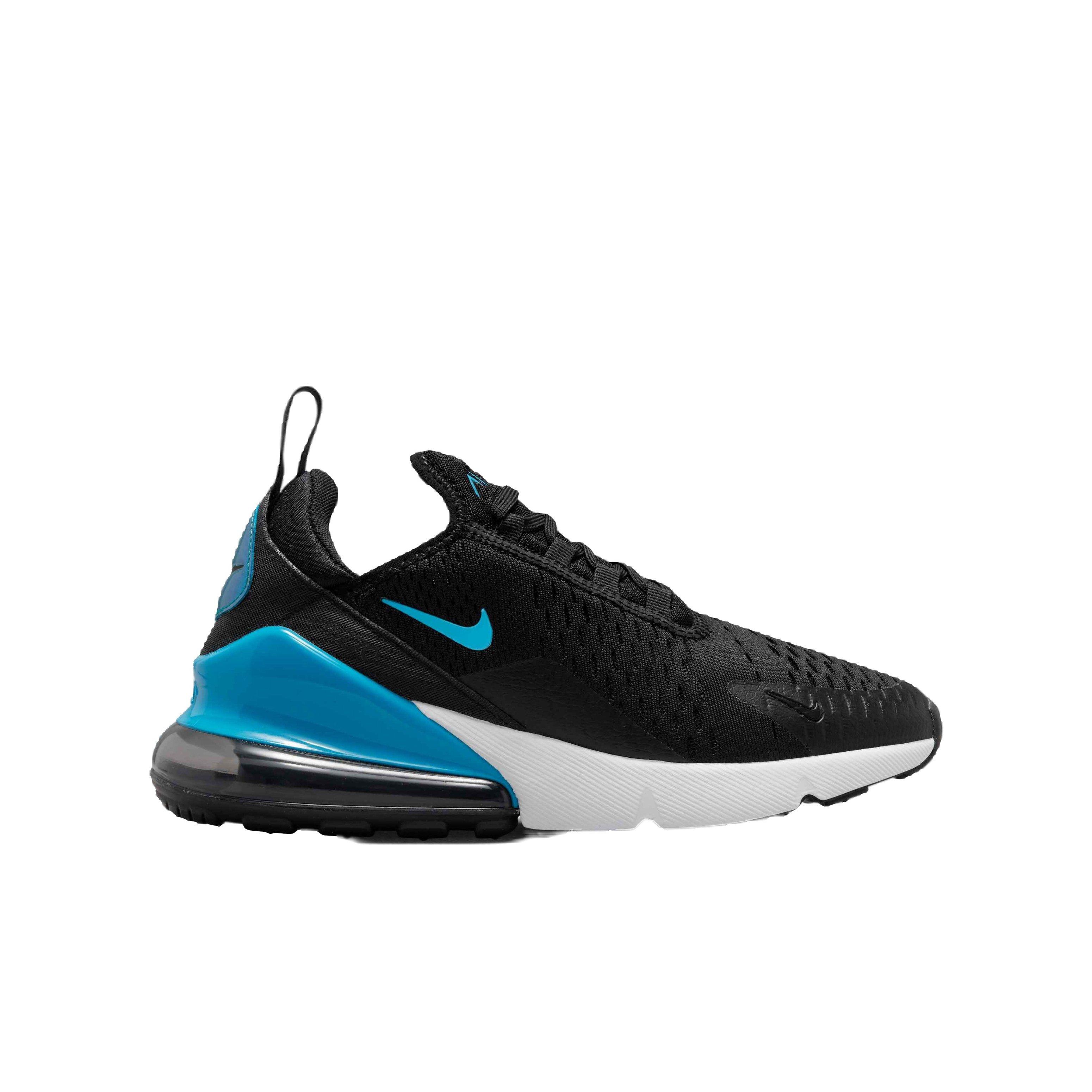 Nike Boys Air Max 270 - Shoes White/Blue/Black Size 05.0