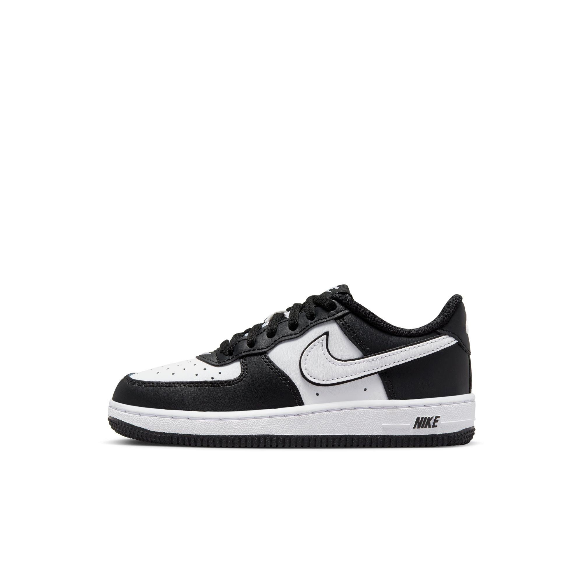 Nike Air Force 1 LV8 2 Black/White Preschool Kids' Shoe - Hibbett