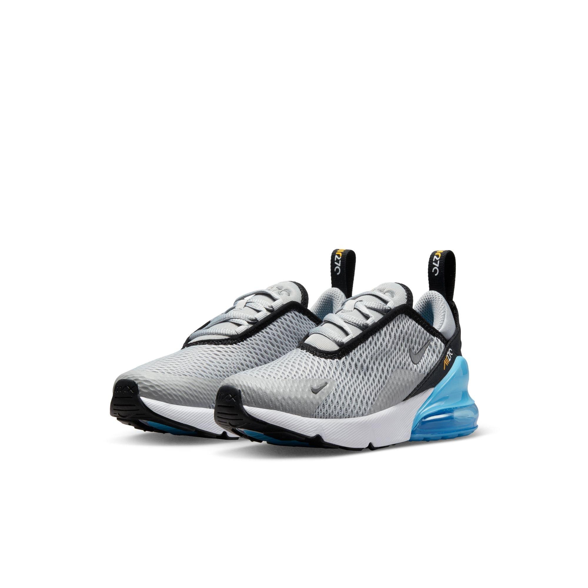 Nike Air Max 270 Lt Smoke Grey/Iron Grey/Laser Orange/Blue Preschool  Boys' Shoe - Hibbett | City Gear