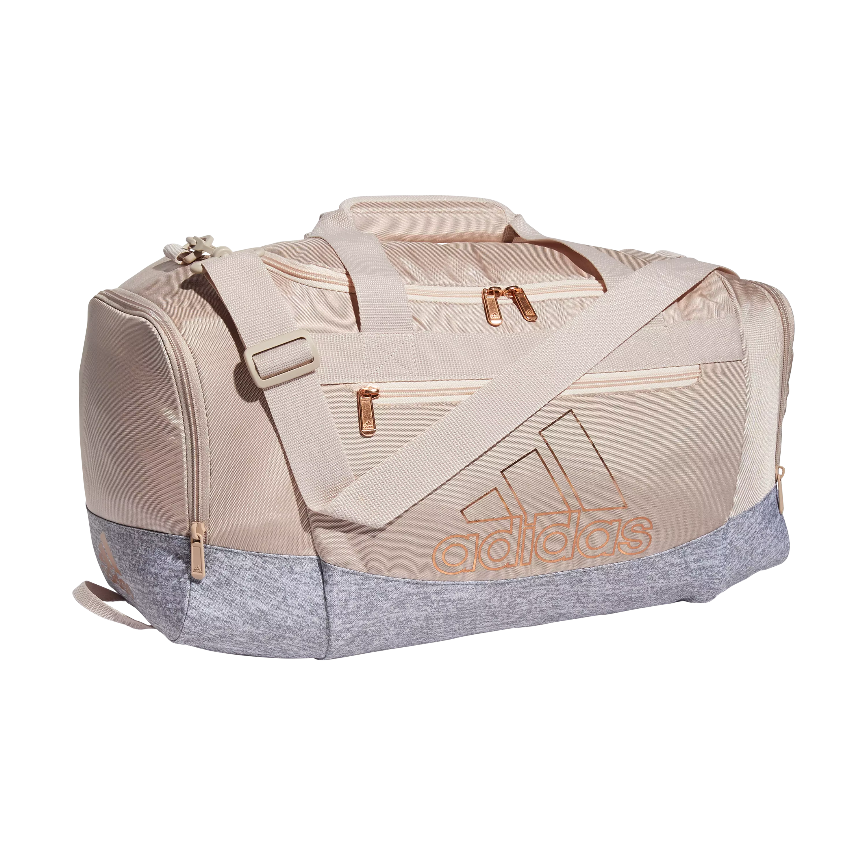 adidas Defender IV Small Duffel Bag-Beige - BEIGE
