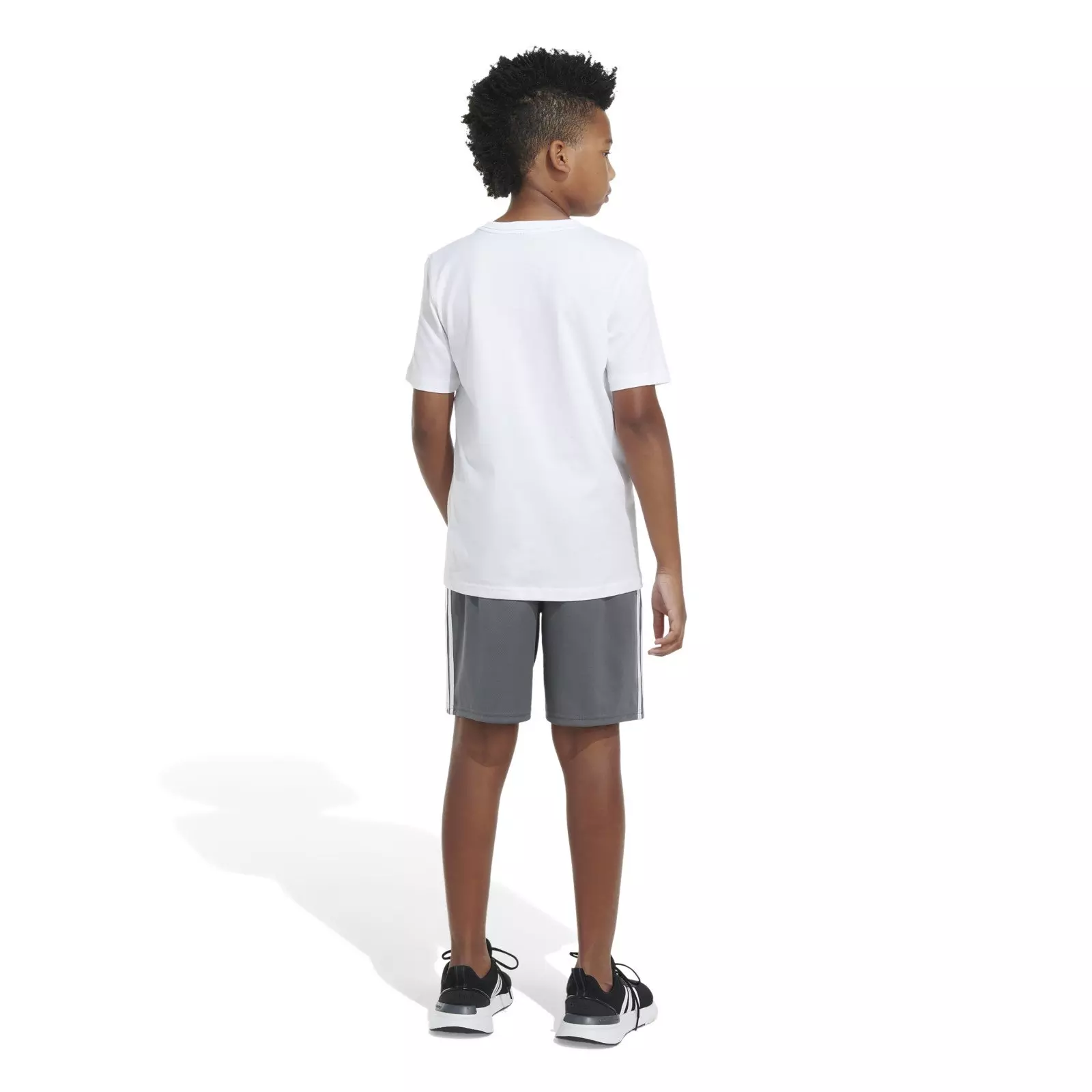 adidas Big Boys' Sport Escape Tee - WHITE