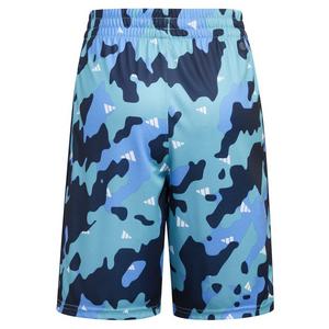 adidas Big Boys' Camo Shorts - Blue/Black