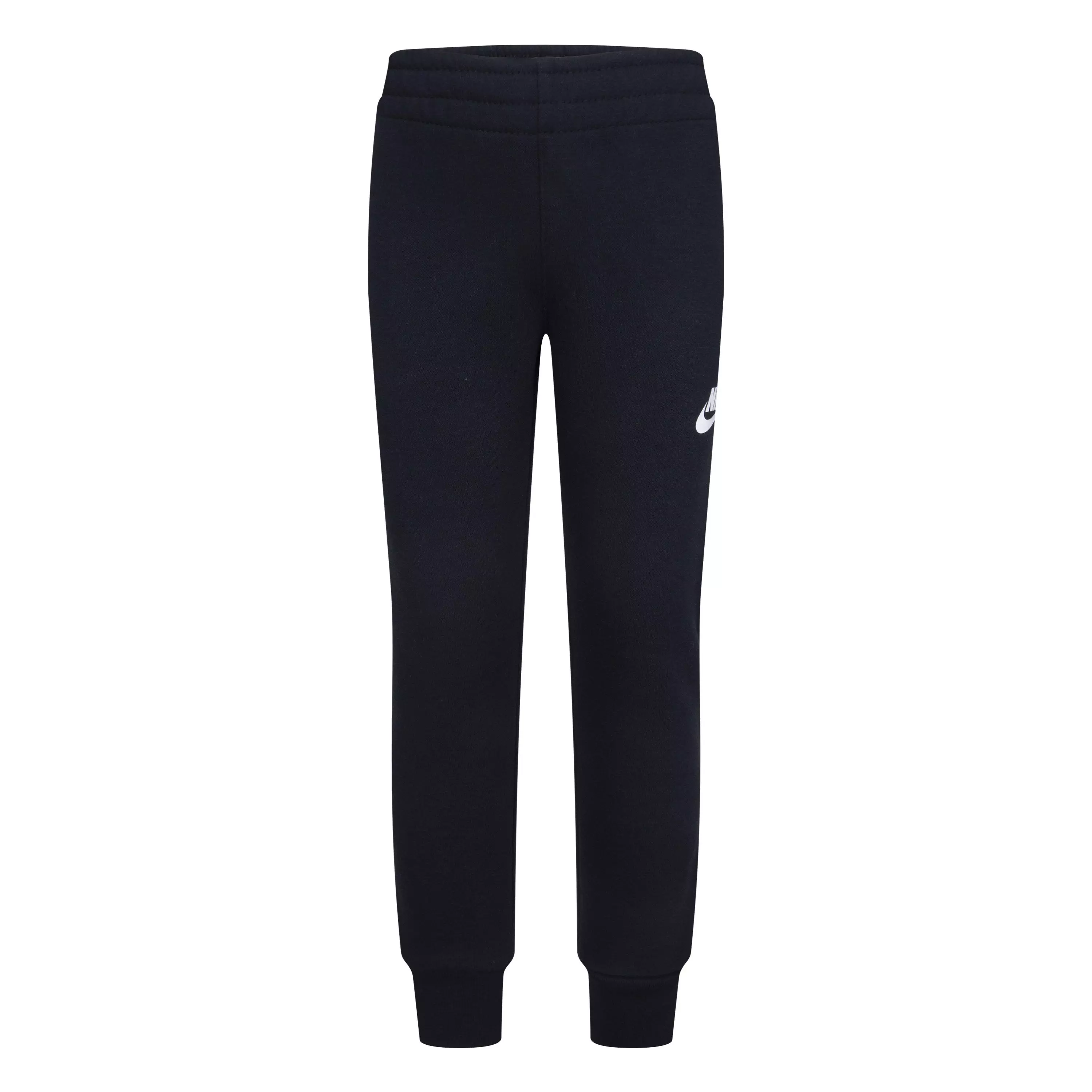 Nike Little Boys' Sportswear Club Seasonal Fleece Hoodie Set - BLACK/WHITE