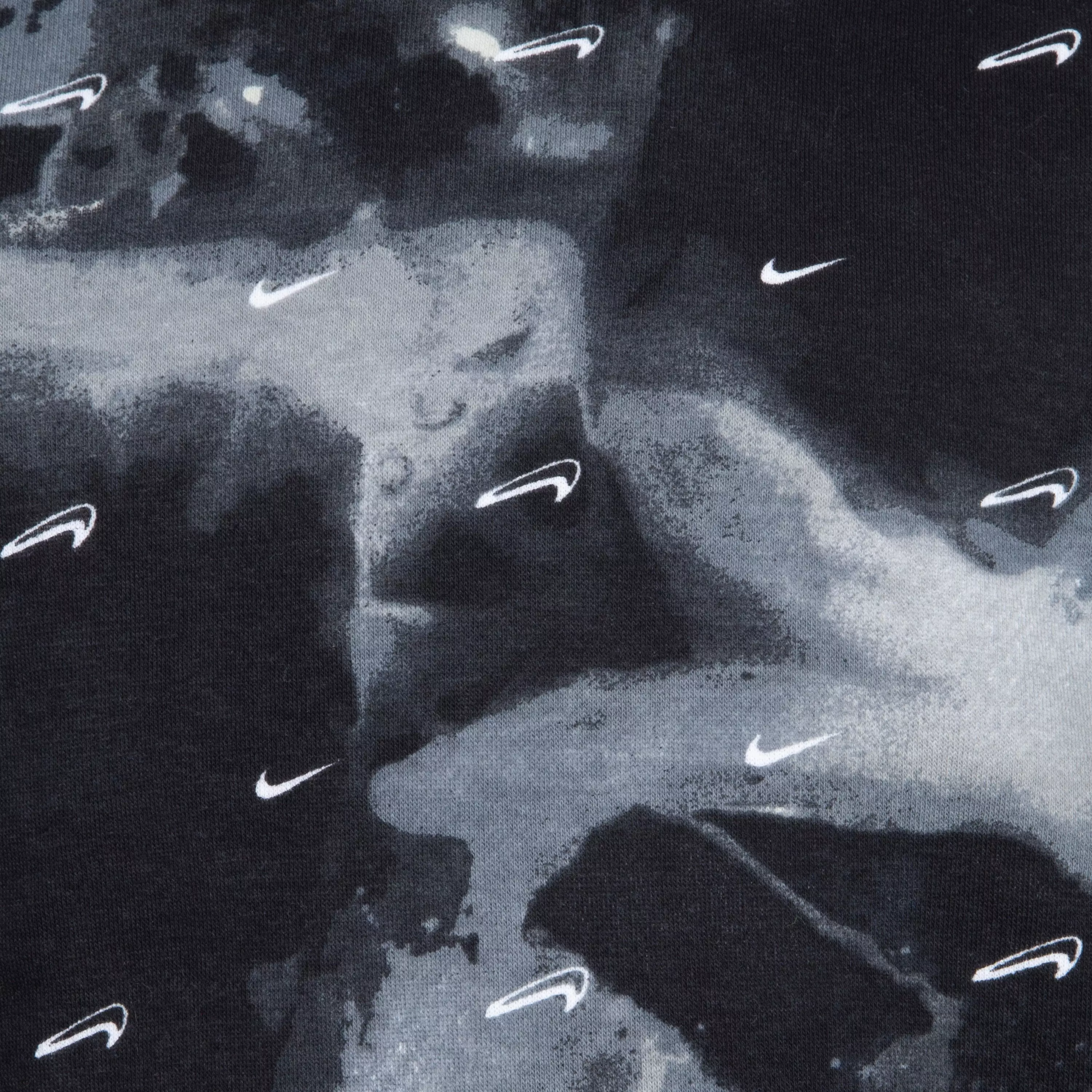 Nike Little Boys' Sportswear Club Seasonal Fleece Hoodie Set - BLACK/WHITE