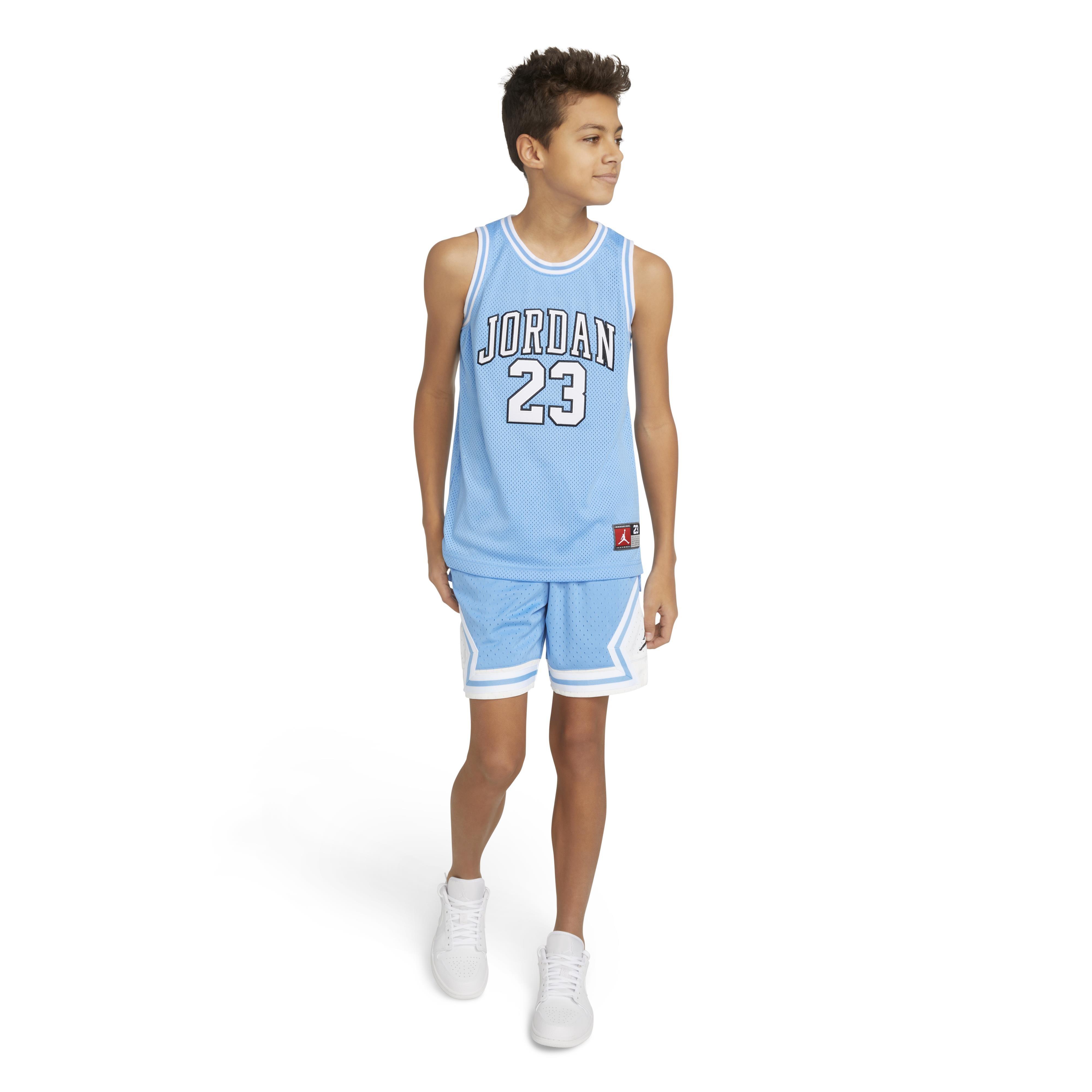 Jordan 23 Big Boys' Blue Jersey