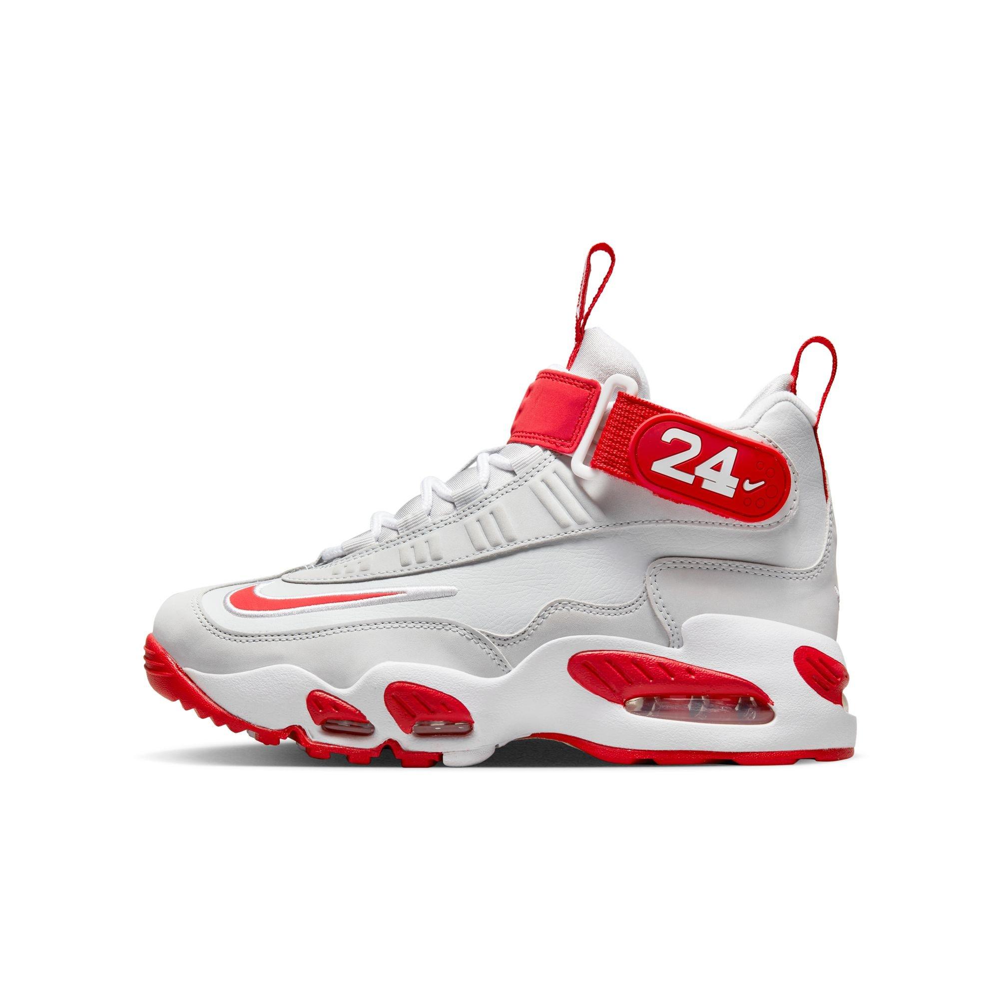 Nike Air Griffey Max 1 Cincinnati Men's Shoes, Grey/Red, Size: 9