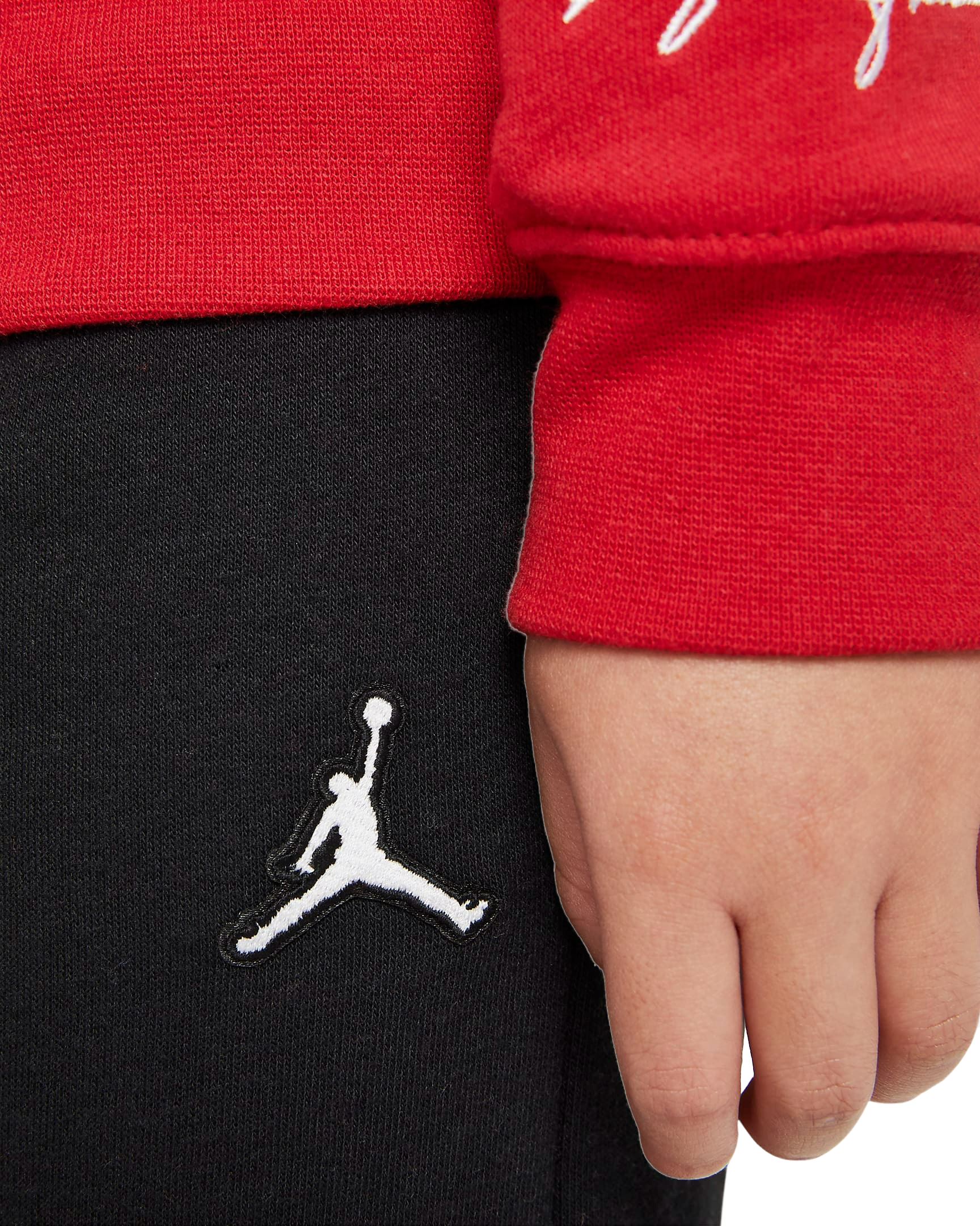 Jordan Essentials Fleece Little Boys' Black Set