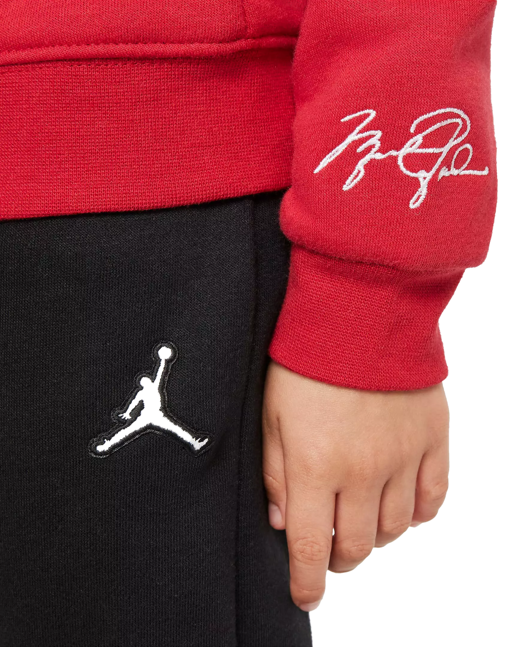 Jordan Toddler Boys' Essentials Fleece Set-Black - BLACK